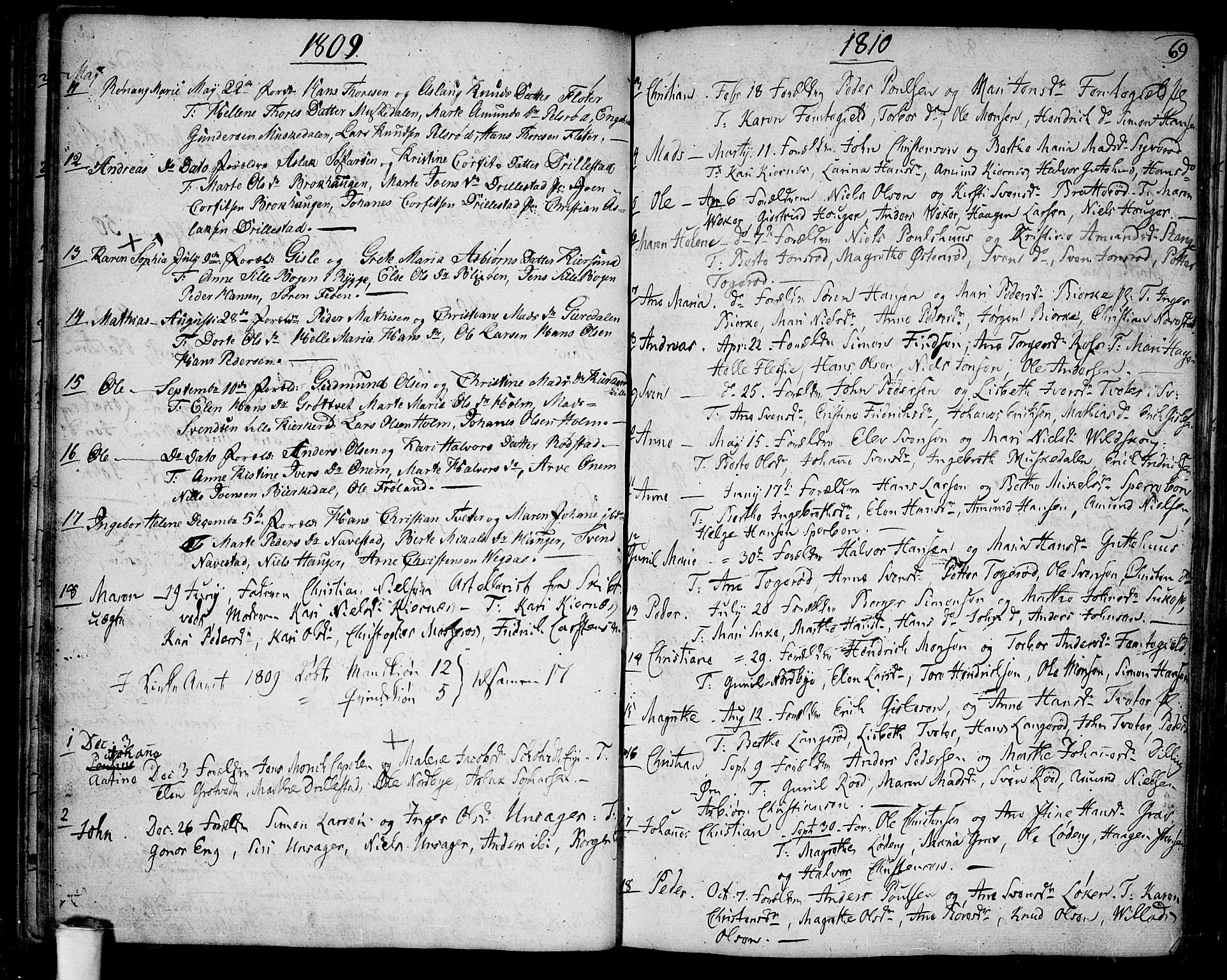 Våler prestekontor Kirkebøker, AV/SAO-A-11083/F/Fa/L0004: Parish register (official) no. I 4, 1771-1815, p. 69