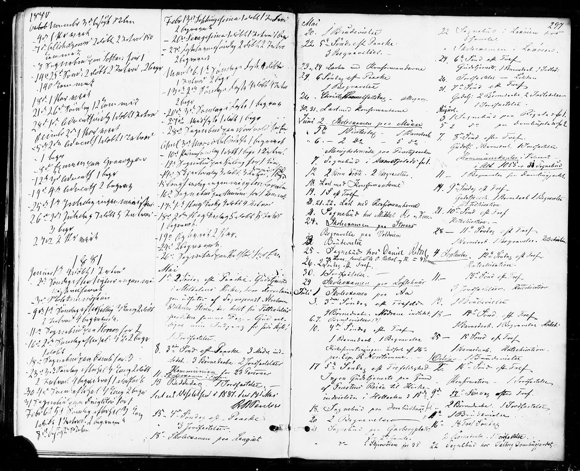 Ministerialprotokoller, klokkerbøker og fødselsregistre - Sør-Trøndelag, AV/SAT-A-1456/672/L0856: Parish register (official) no. 672A08, 1861-1881, p. 297