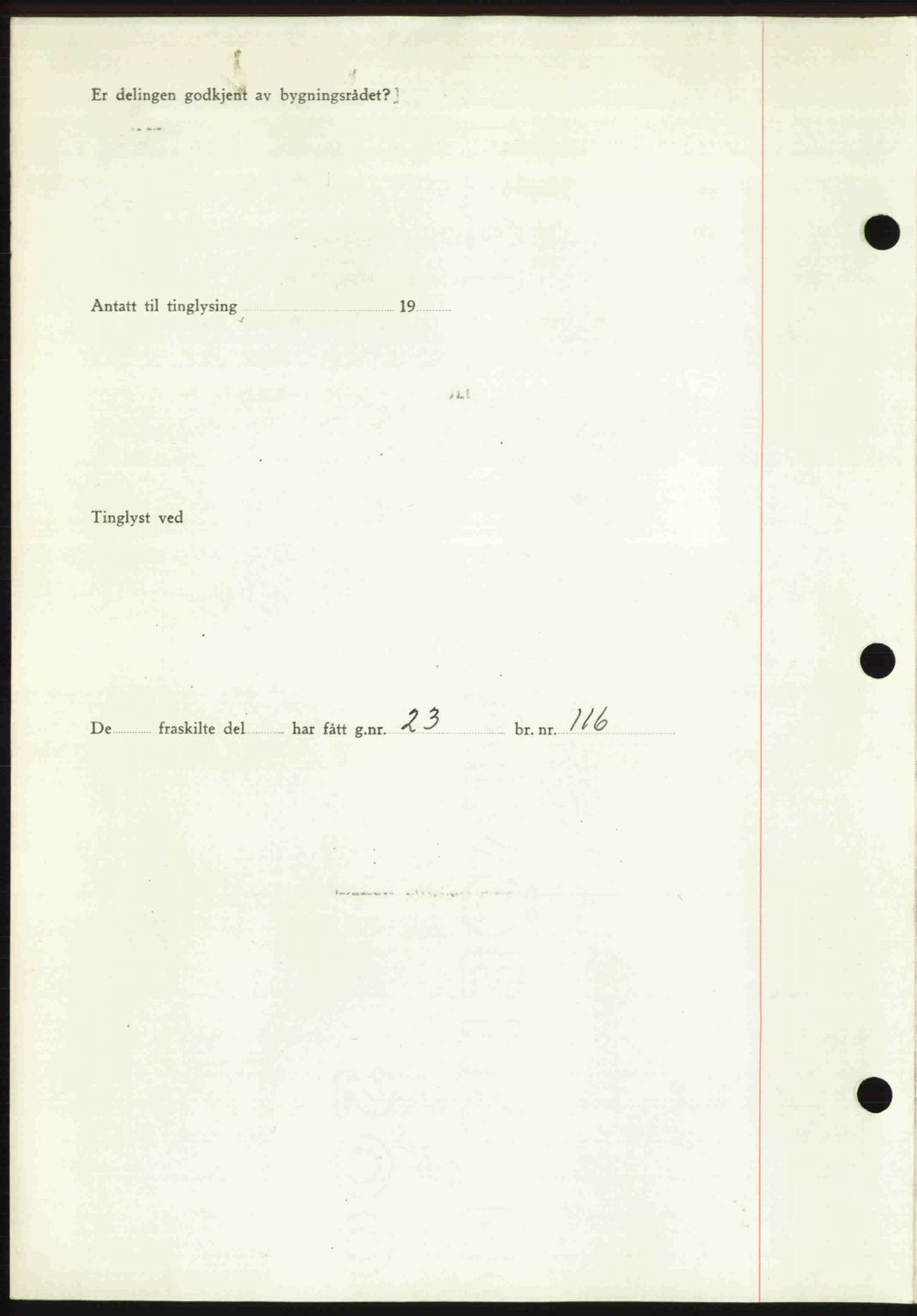 Romsdal sorenskriveri, AV/SAT-A-4149/1/2/2C: Mortgage book no. A21, 1946-1946, Diary no: : 2500/1946