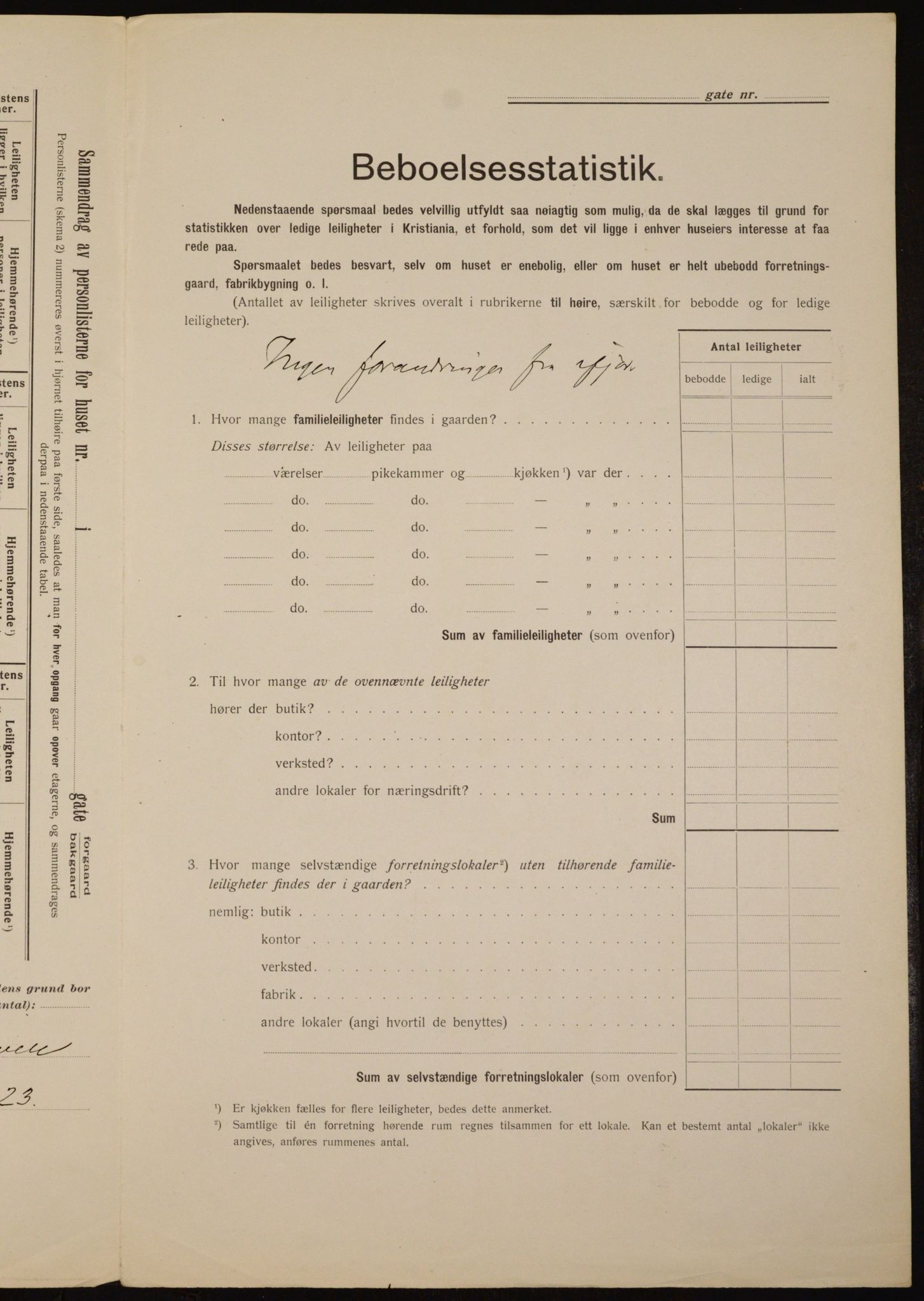 OBA, Municipal Census 1912 for Kristiania, 1912, p. 54370