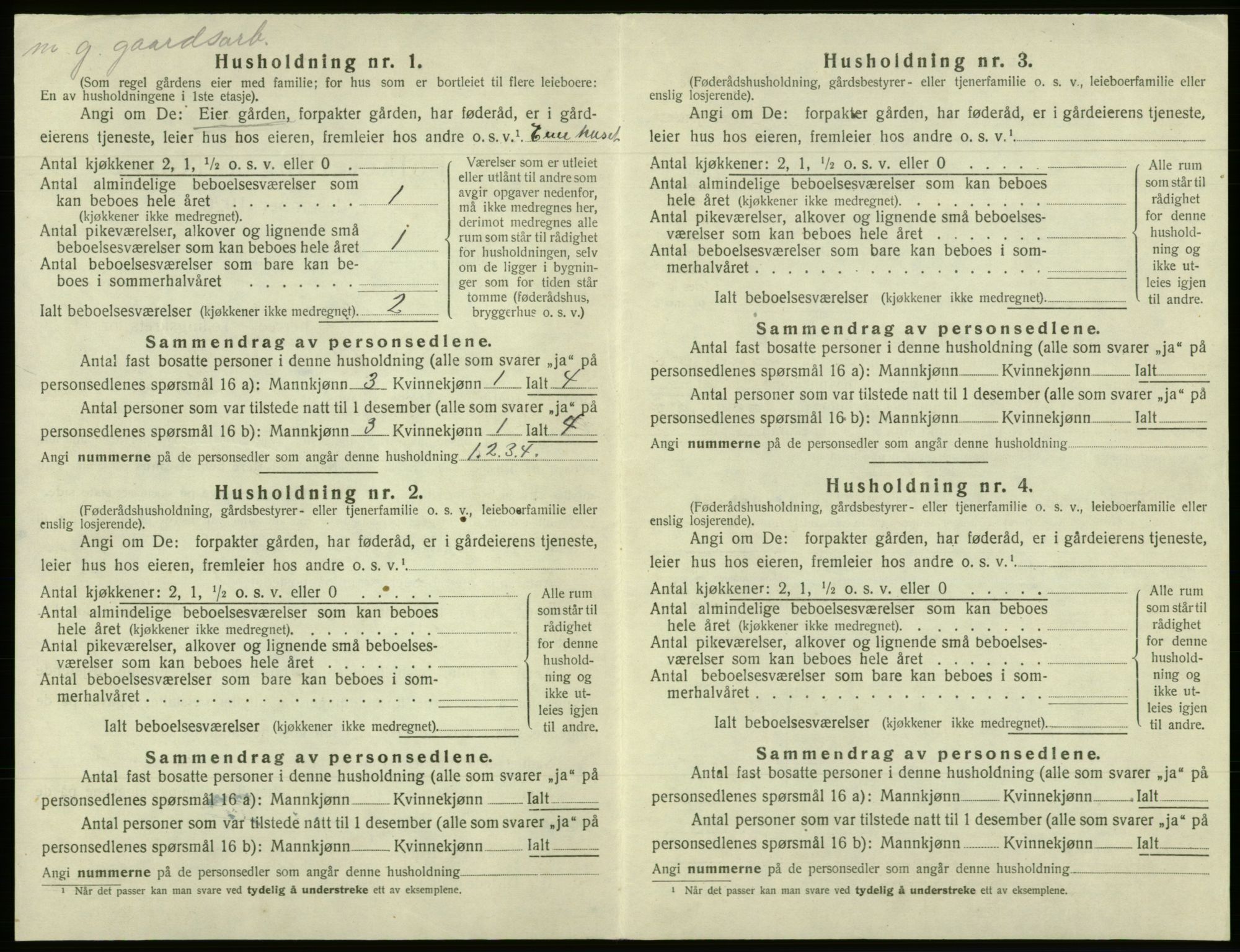 SAB, 1920 census for Os, 1920, p. 686