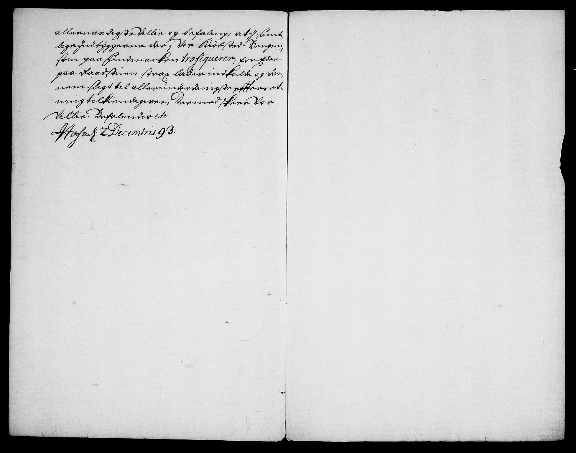 Danske Kanselli, Skapsaker, RA/EA-4061/F/L0082: Skap 15, pakke 125E, 1691-1702, p. 173