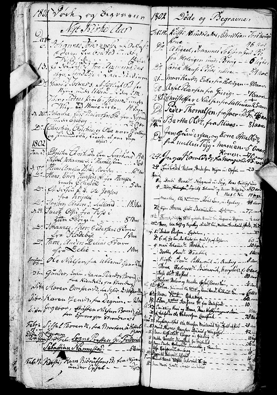 Enebakk prestekontor Kirkebøker, AV/SAO-A-10171c/F/Fa/L0002: Parish register (official) no. I 2, 1755-1806