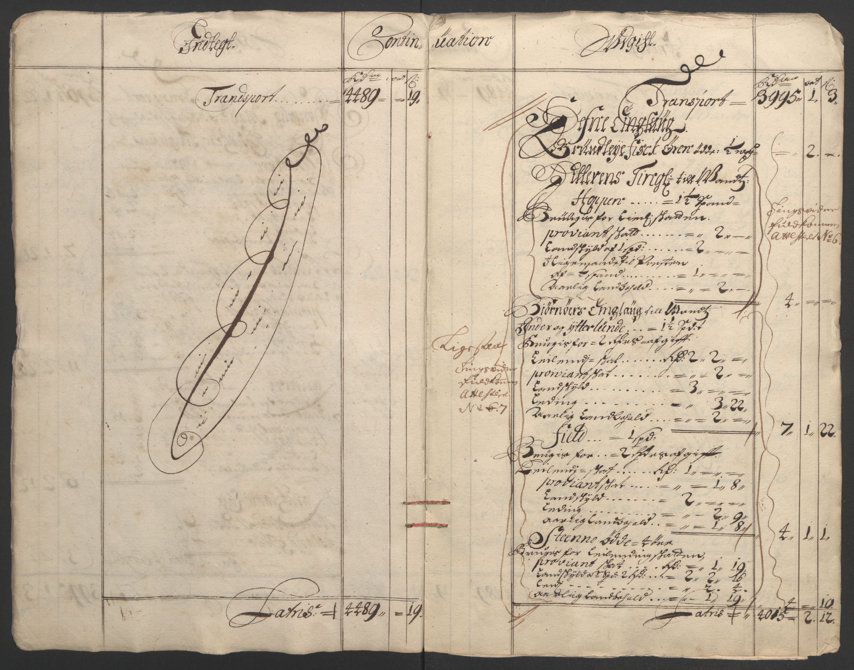 Rentekammeret inntil 1814, Reviderte regnskaper, Fogderegnskap, AV/RA-EA-4092/R57/L3850: Fogderegnskap Fosen, 1694, p. 8