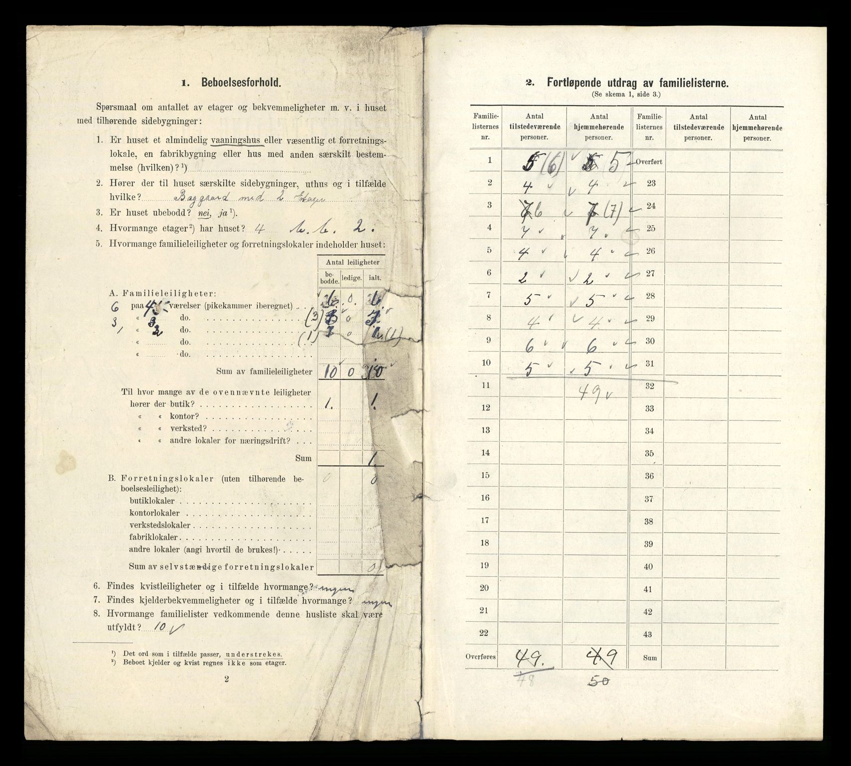 RA, 1910 census for Kristiania, 1910, p. 51960