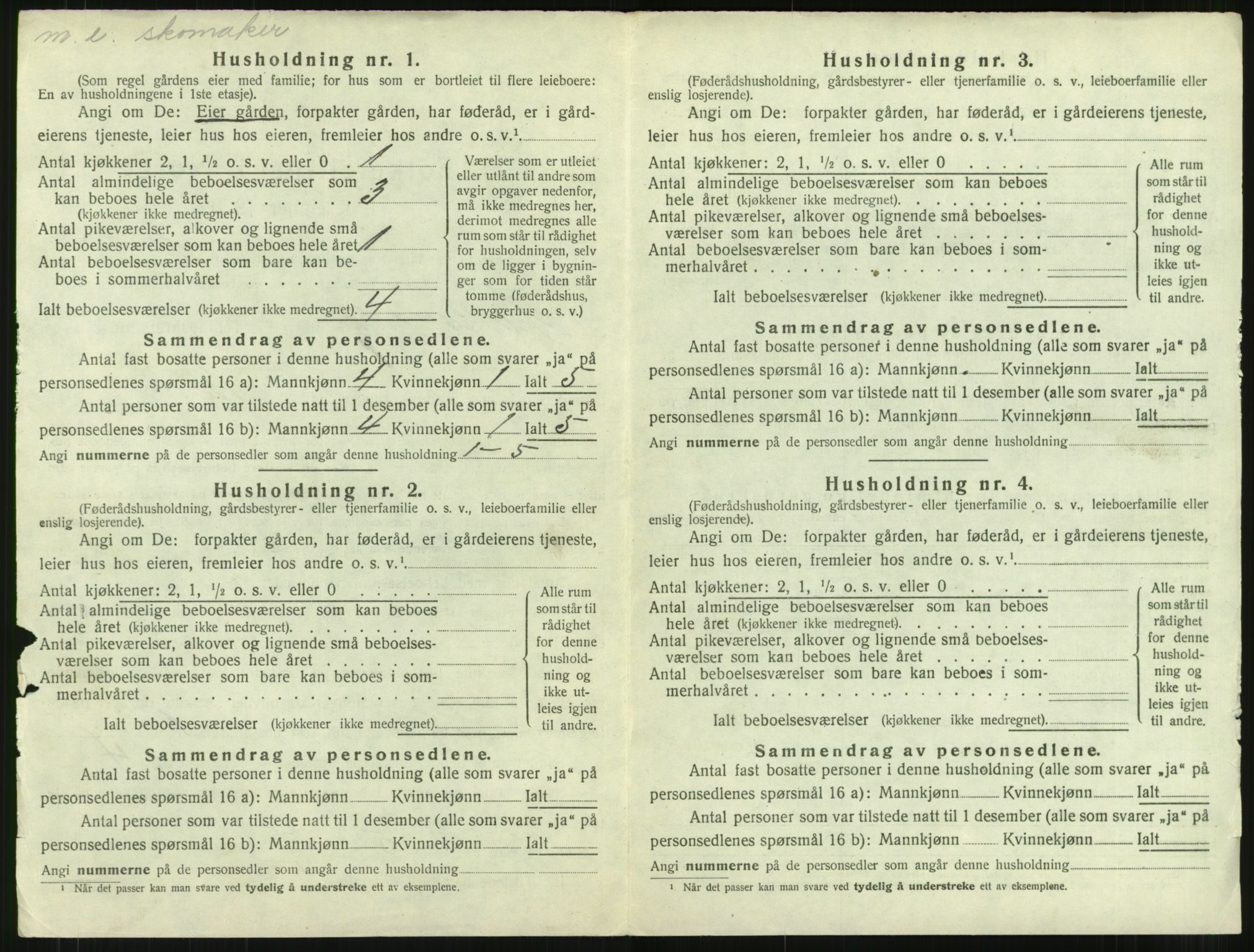 SAT, 1920 census for Surnadal, 1920, p. 802