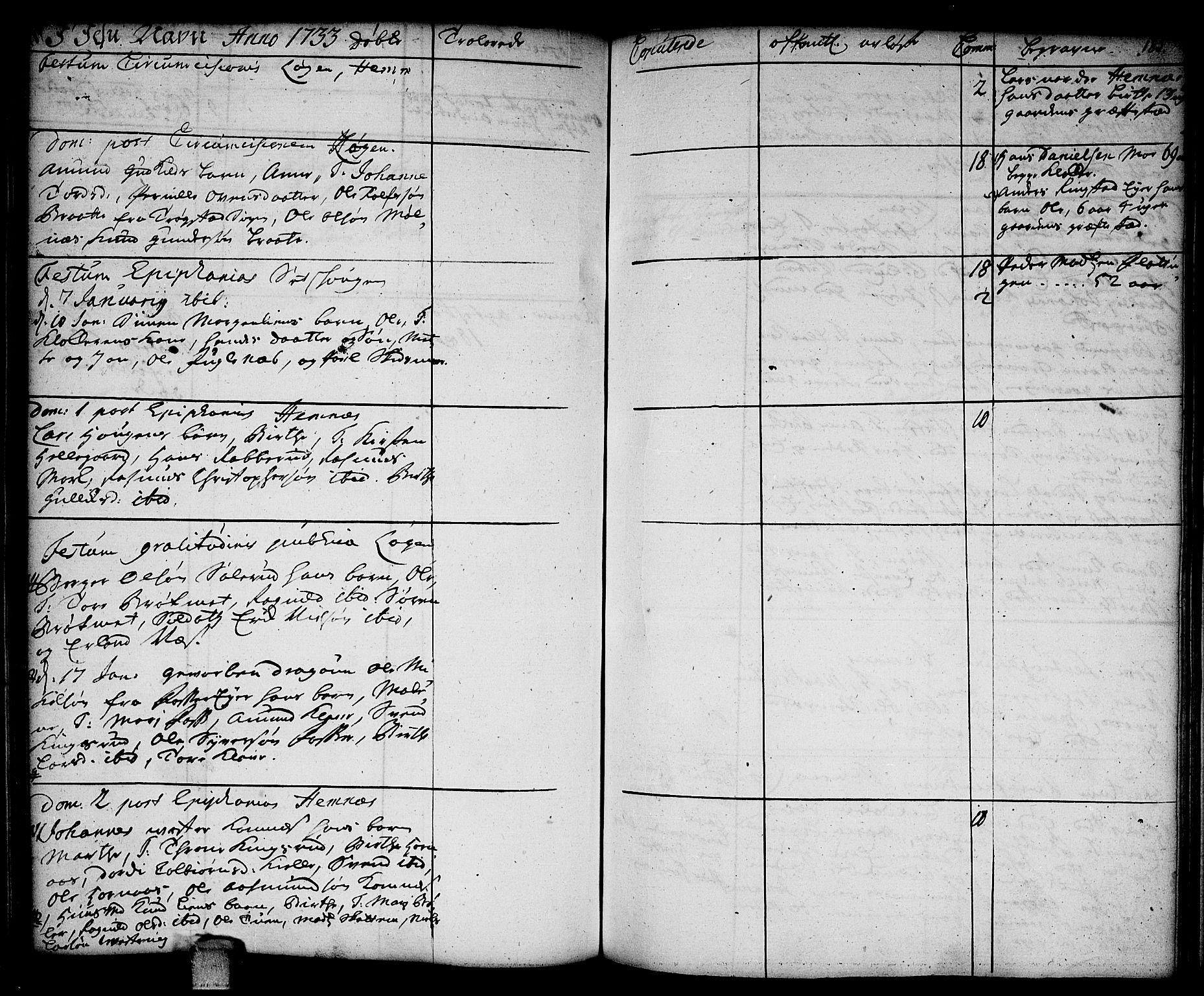 Høland prestekontor Kirkebøker, SAO/A-10346a/F/Fa/L0002: Parish register (official) no. I 2, 1728-1738, p. 184-185