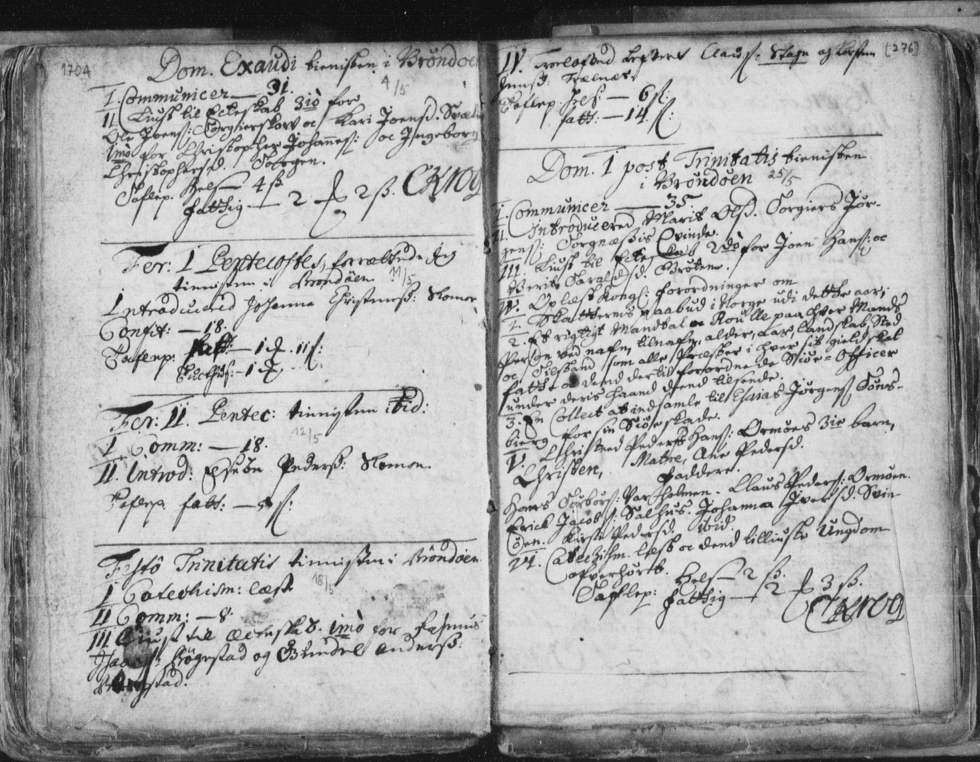 Ministerialprotokoller, klokkerbøker og fødselsregistre - Nordland, AV/SAT-A-1459/813/L0192: Parish register (official) no. 813A02, 1677-1718, p. 276