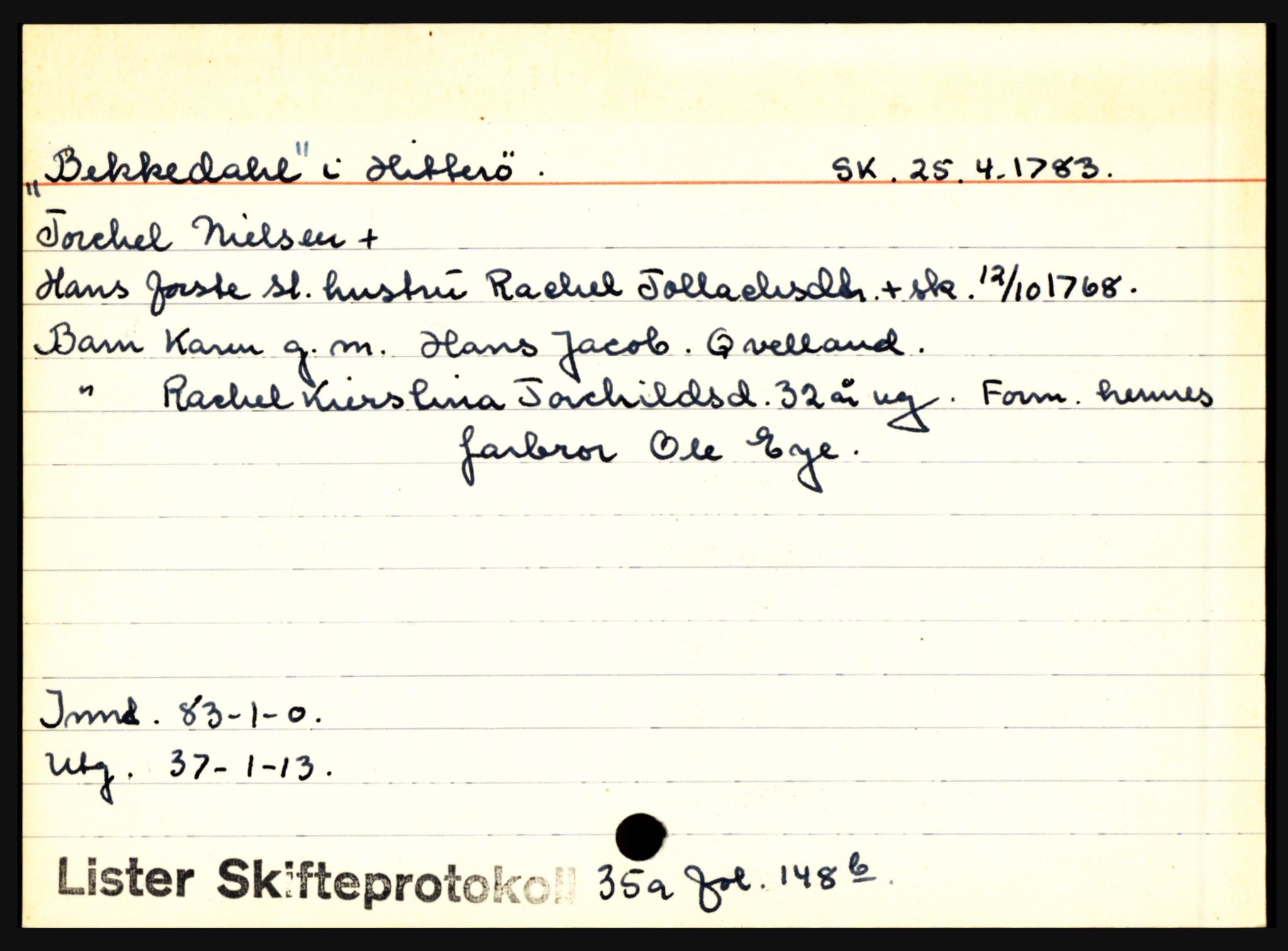 Lister sorenskriveri, AV/SAK-1221-0003/H, p. 4291