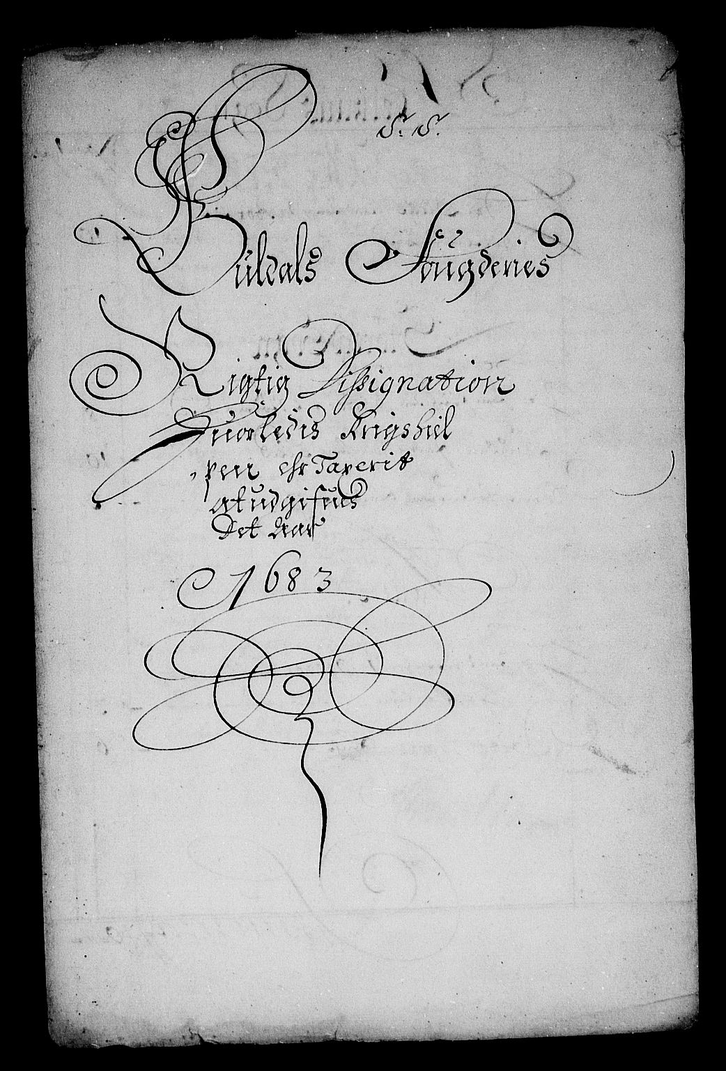 Rentekammeret inntil 1814, Reviderte regnskaper, Stiftamtstueregnskaper, Trondheim stiftamt og Nordland amt, AV/RA-EA-6044/R/Rg/L0072: Trondheim stiftamt og Nordland amt, 1683