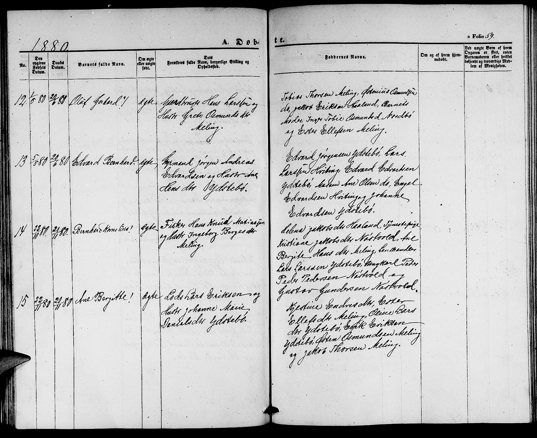 Rennesøy sokneprestkontor, SAST/A -101827/H/Ha/Hab/L0003: Parish register (copy) no. B 3, 1855-1888, p. 59