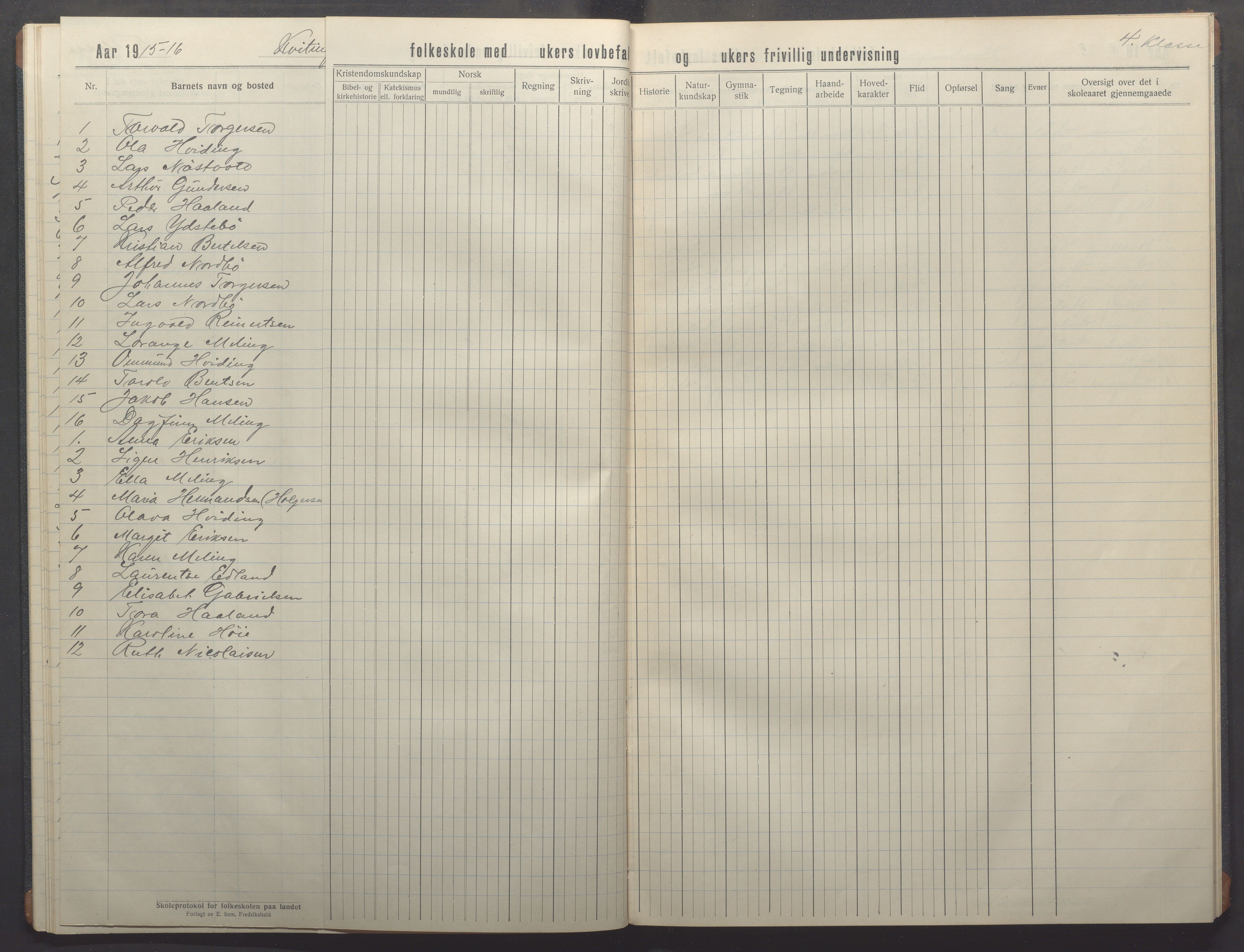 Kvitsøy kommune - Skolestyret, IKAR/K-100574/H/L0003: Skoleprotokoll, 1914-1922, p. 20