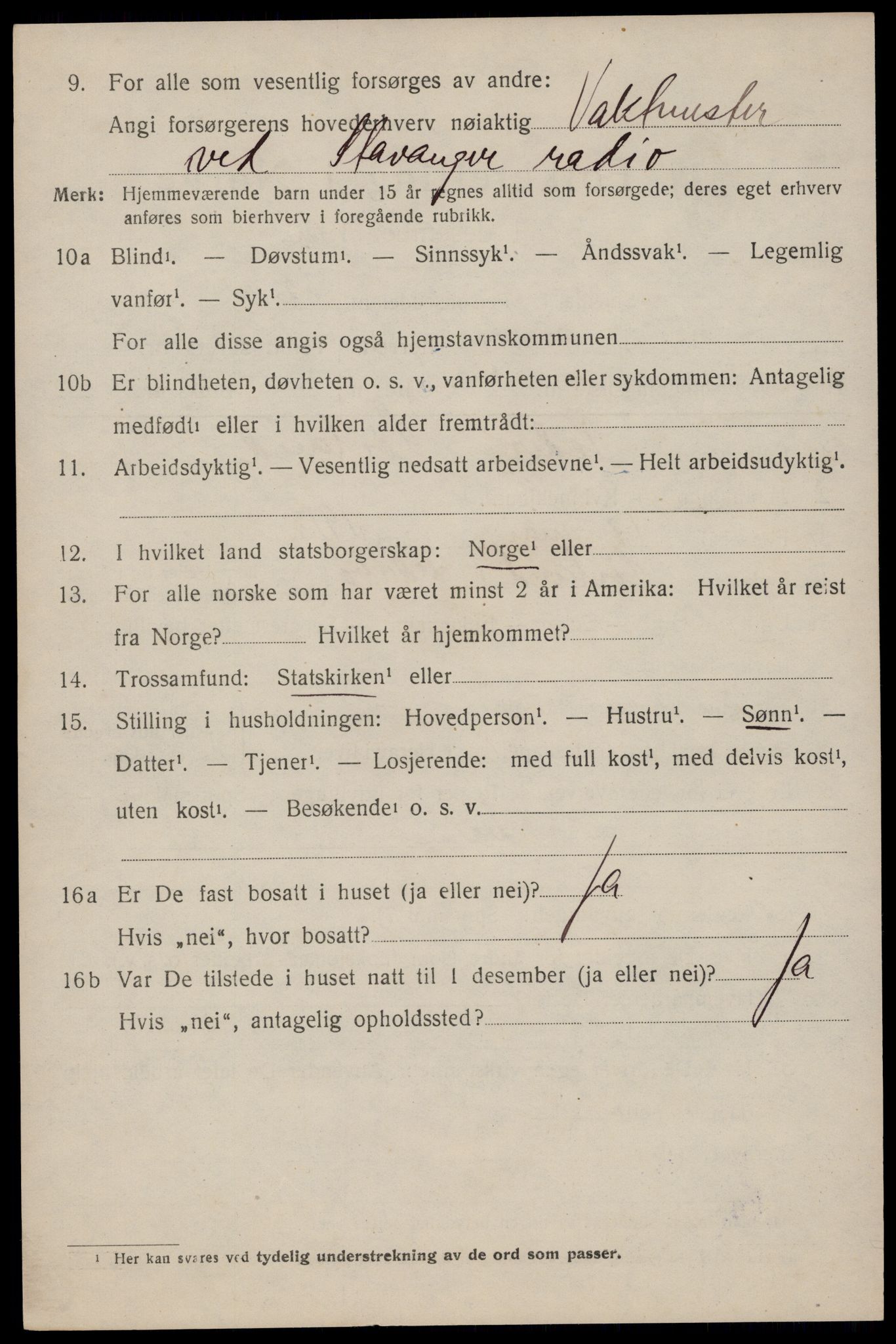 SAST, 1920 census for Nærbø, 1920, p. 2088