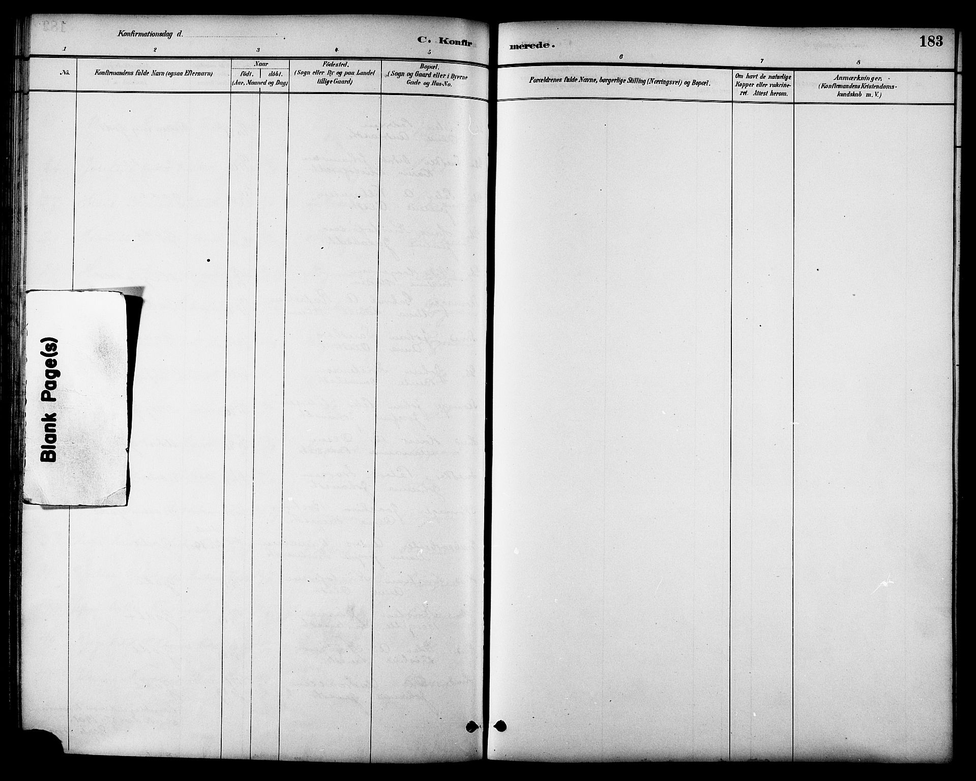 Ministerialprotokoller, klokkerbøker og fødselsregistre - Nordland, AV/SAT-A-1459/847/L0669: Parish register (official) no. 847A09, 1887-1901, p. 183