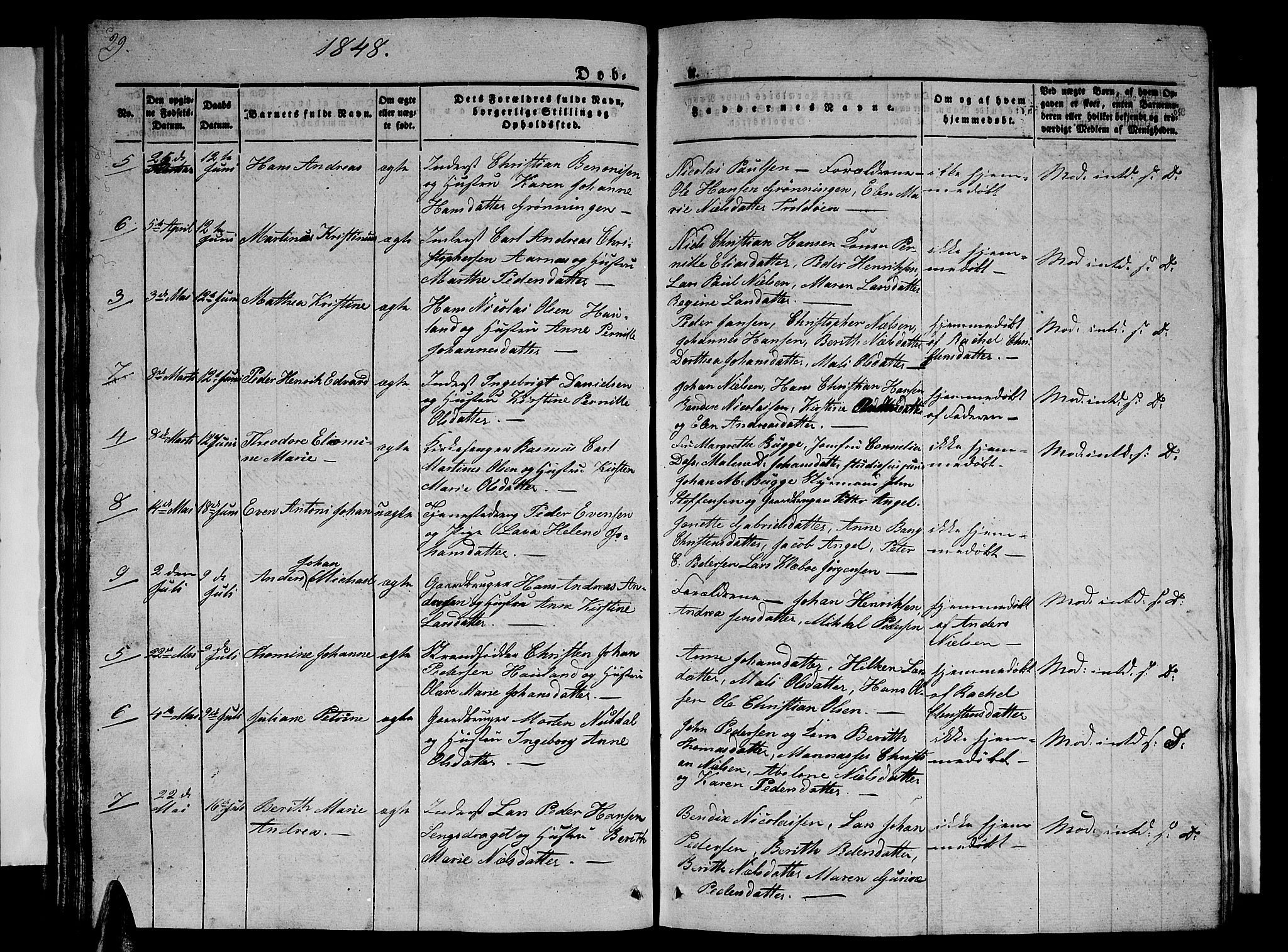 Ministerialprotokoller, klokkerbøker og fødselsregistre - Nordland, AV/SAT-A-1459/839/L0572: Parish register (copy) no. 839C02, 1841-1873, p. 29