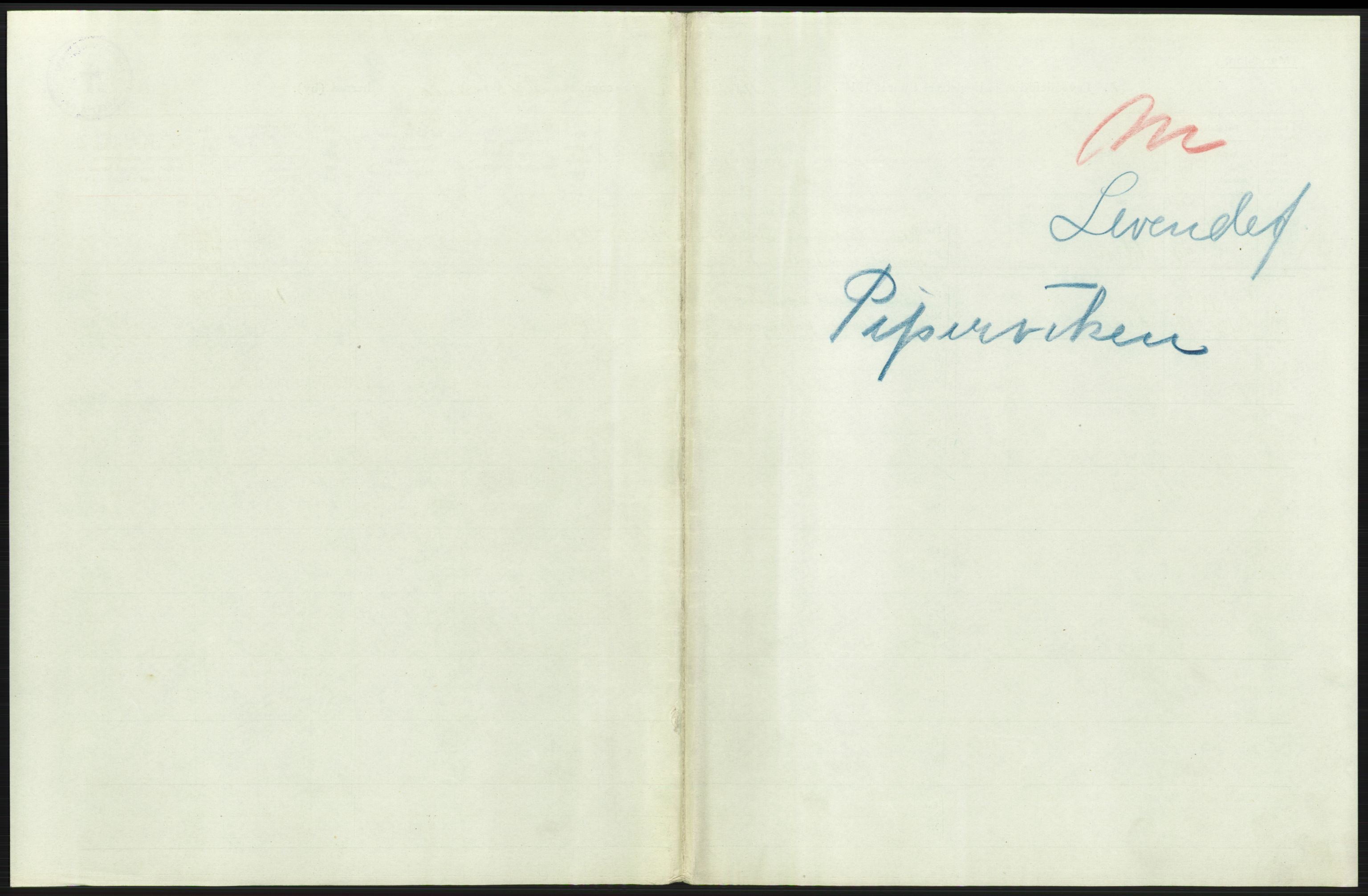 Statistisk sentralbyrå, Sosiodemografiske emner, Befolkning, AV/RA-S-2228/D/Df/Dfb/Dfbf/L0007: Kristiania: Levendefødte menn og kvinner., 1916, p. 483