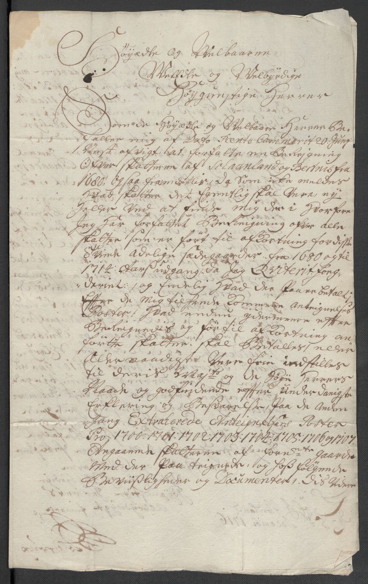Rentekammeret inntil 1814, Reviderte regnskaper, Fogderegnskap, RA/EA-4092/R66/L4581: Fogderegnskap Salten, 1707-1710, p. 205