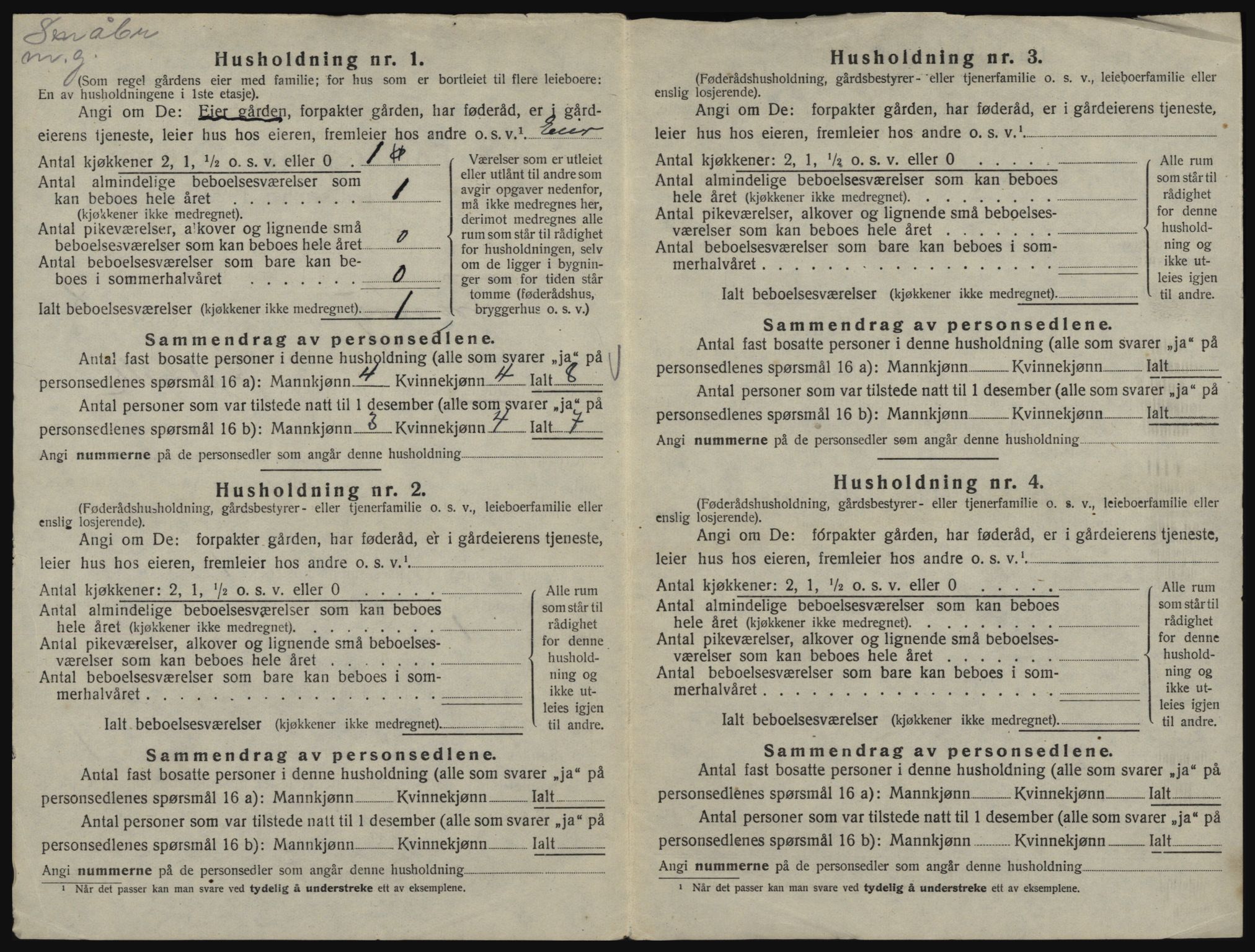 SATØ, 1920 census for Tranøy, 1920, p. 622