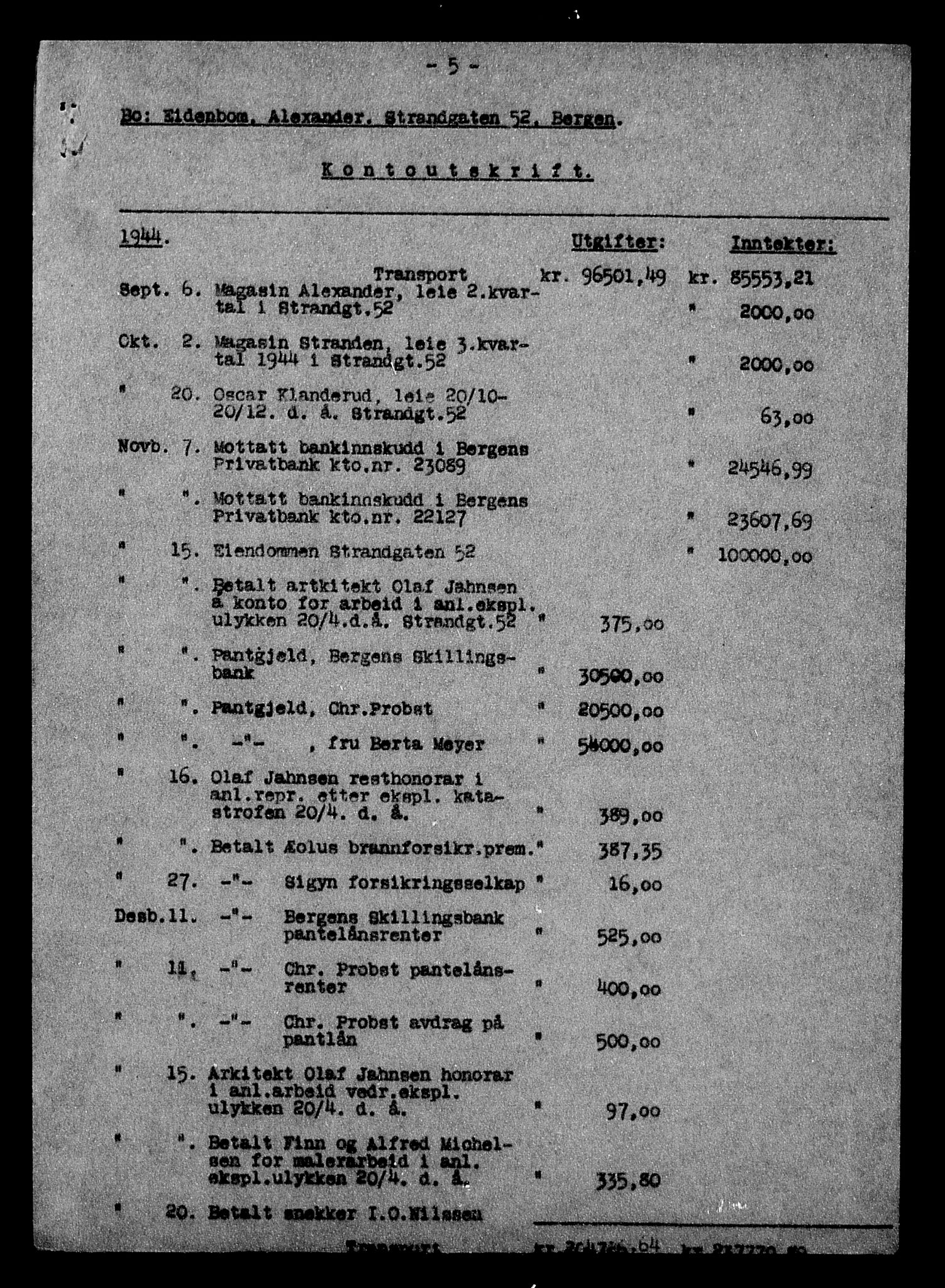 Justisdepartementet, Tilbakeføringskontoret for inndratte formuer, AV/RA-S-1564/H/Hc/Hcd/L0994: --, 1945-1947, p. 69