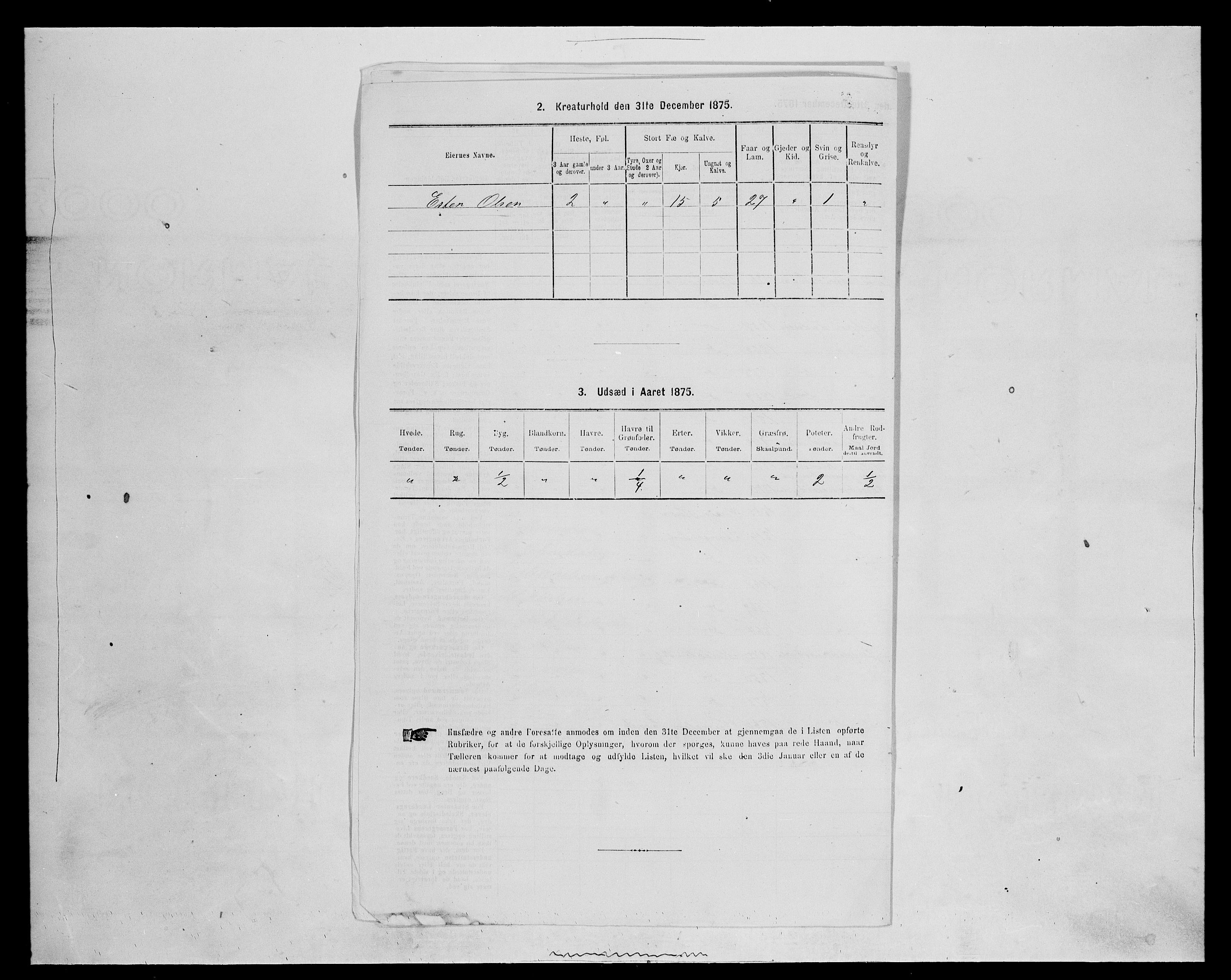 SAH, 1875 census for 0436P Tolga, 1875, p. 567