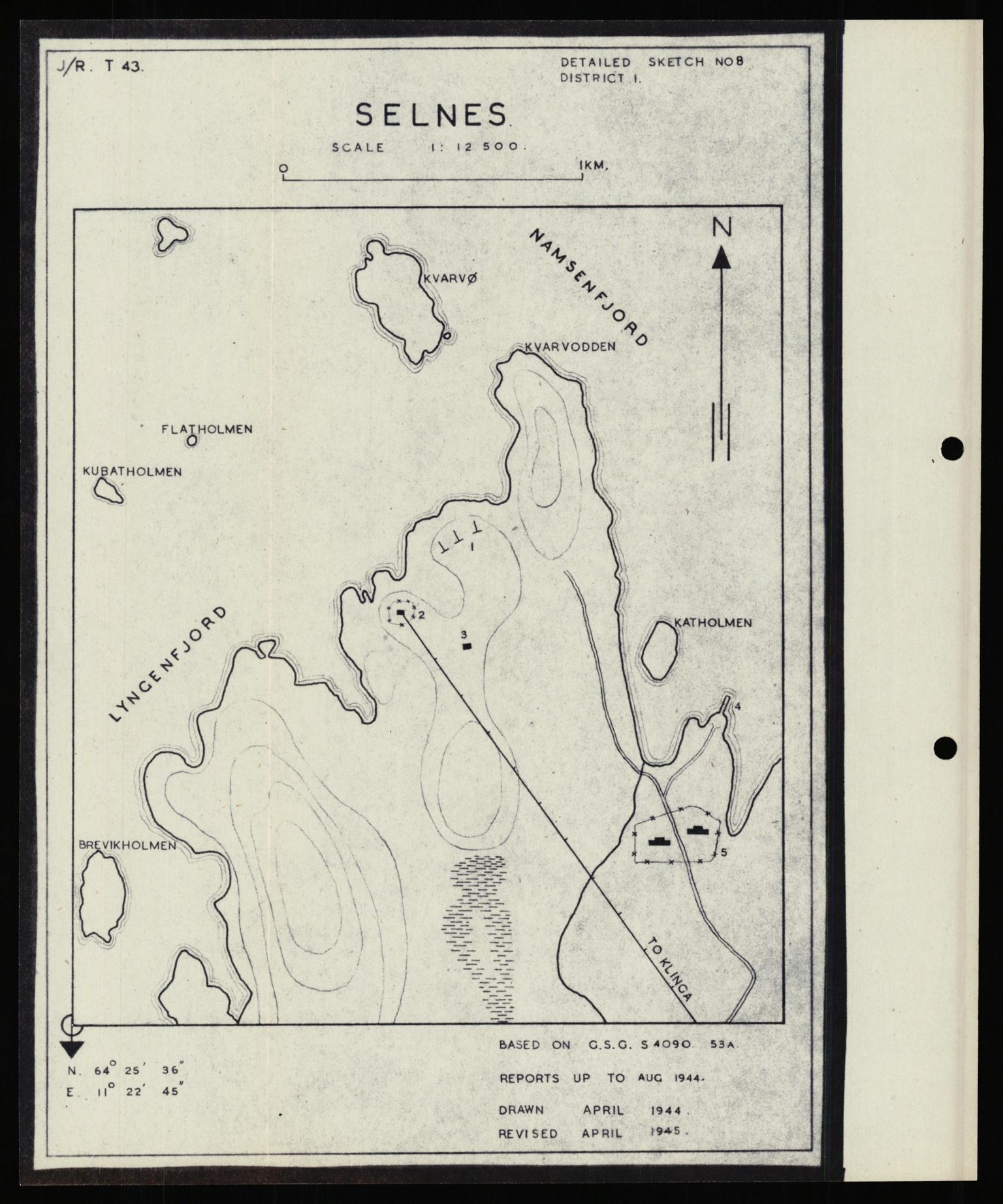 Forsvaret, Forsvarets overkommando II, AV/RA-RAFA-3915/D/Dd/L0010: Nord- og Sør-Trøndelag, 1942-1945, p. 243