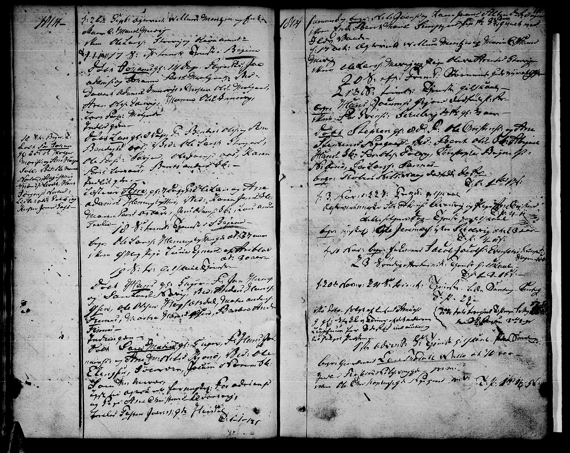 Ministerialprotokoller, klokkerbøker og fødselsregistre - Nordland, SAT/A-1459/805/L0095: Parish register (official) no. 805A02, 1805-1826, p. 75