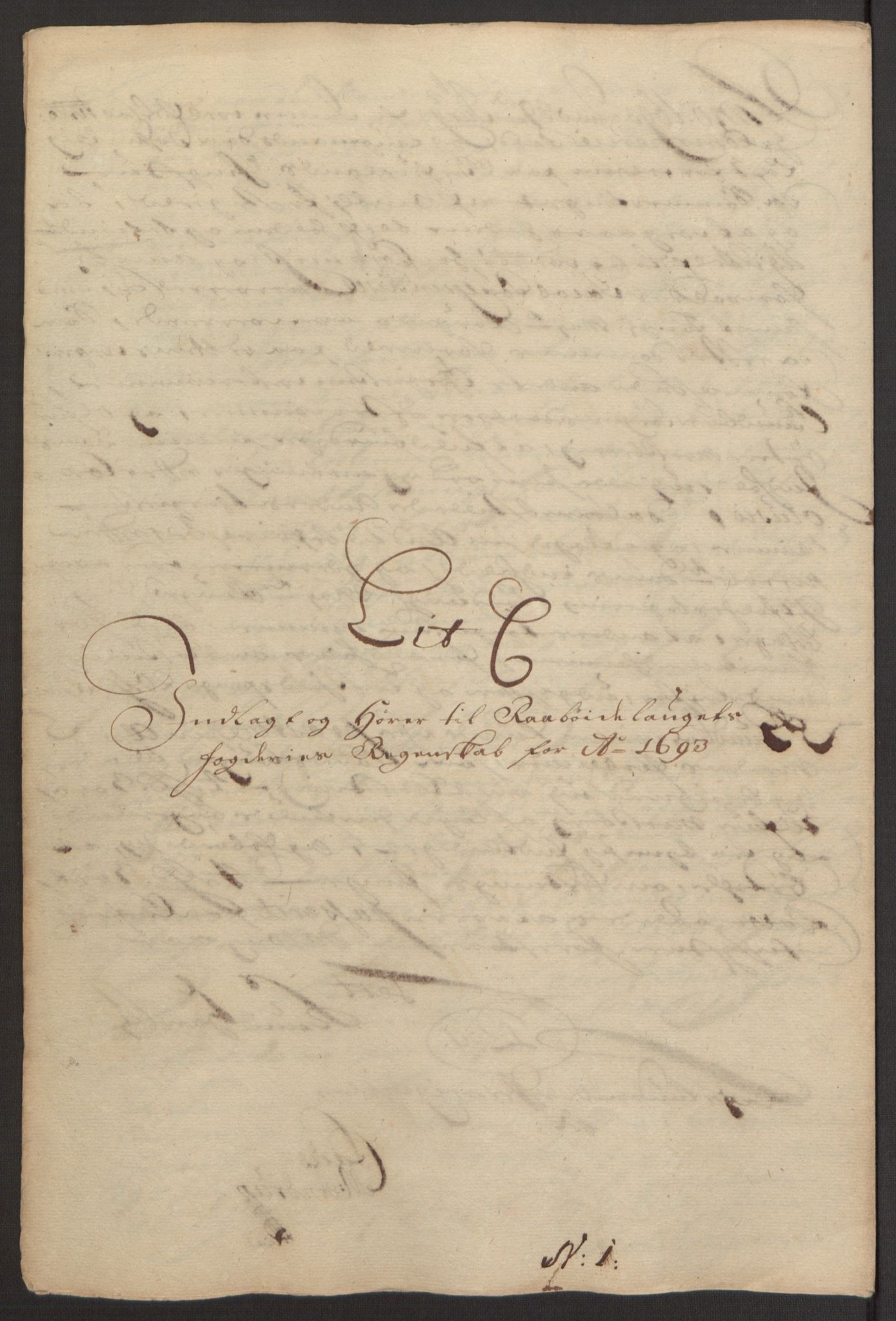 Rentekammeret inntil 1814, Reviderte regnskaper, Fogderegnskap, RA/EA-4092/R40/L2444: Fogderegnskap Råbyggelag, 1693-1696, p. 29