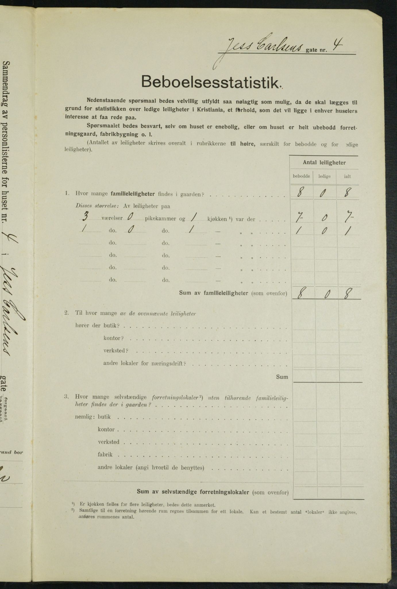 OBA, Municipal Census 1914 for Kristiania, 1914, p. 46995