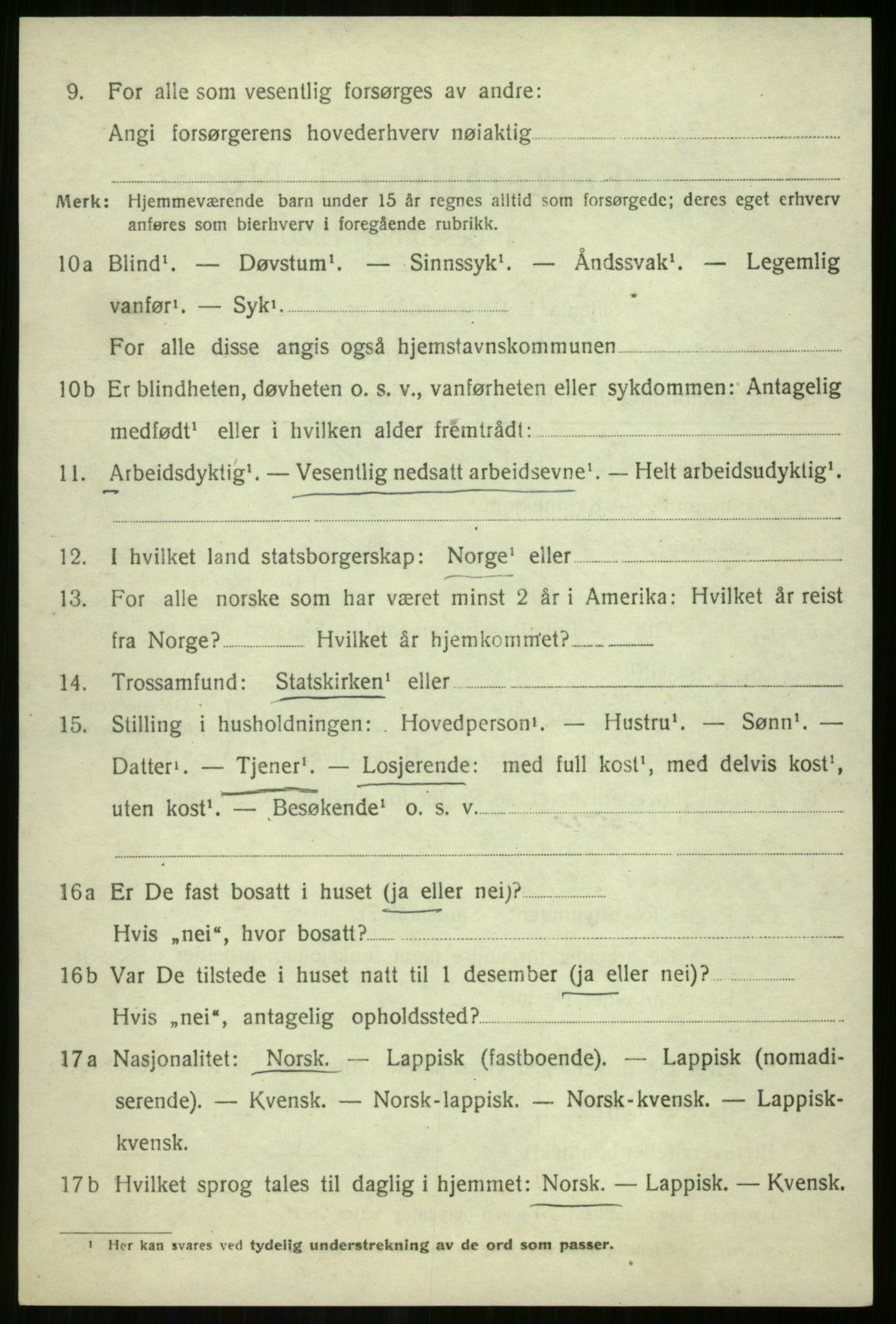 SATØ, 1920 census for Tromsøysund, 1920, p. 10717