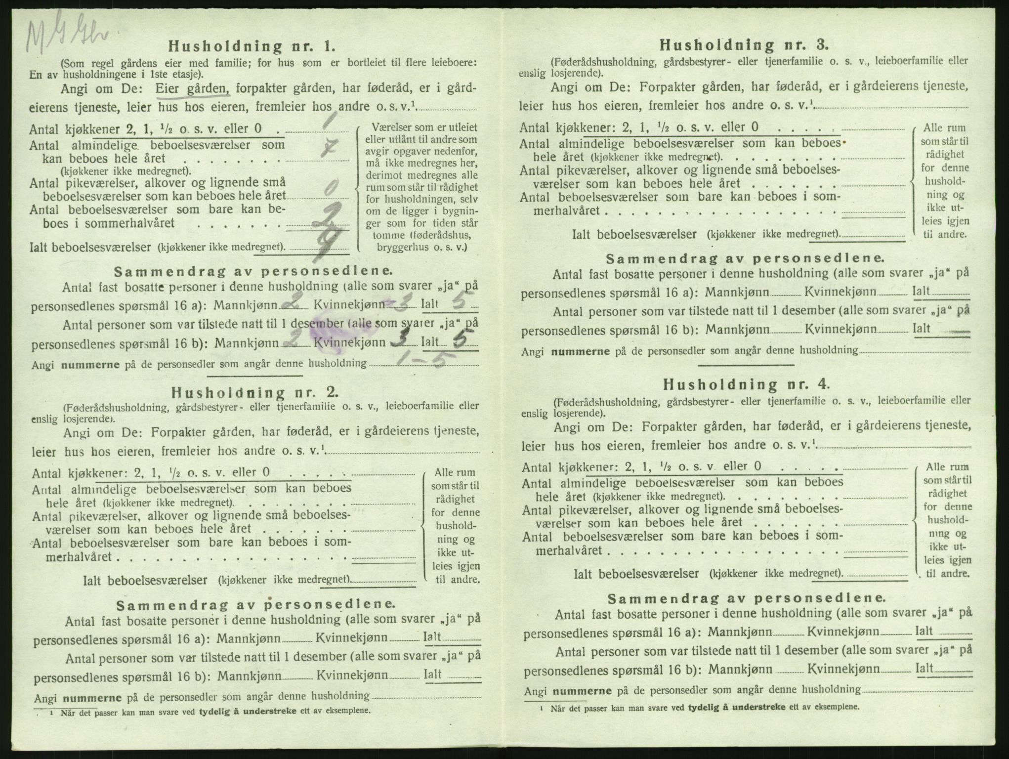 SAKO, 1920 census for Lardal, 1920, p. 690
