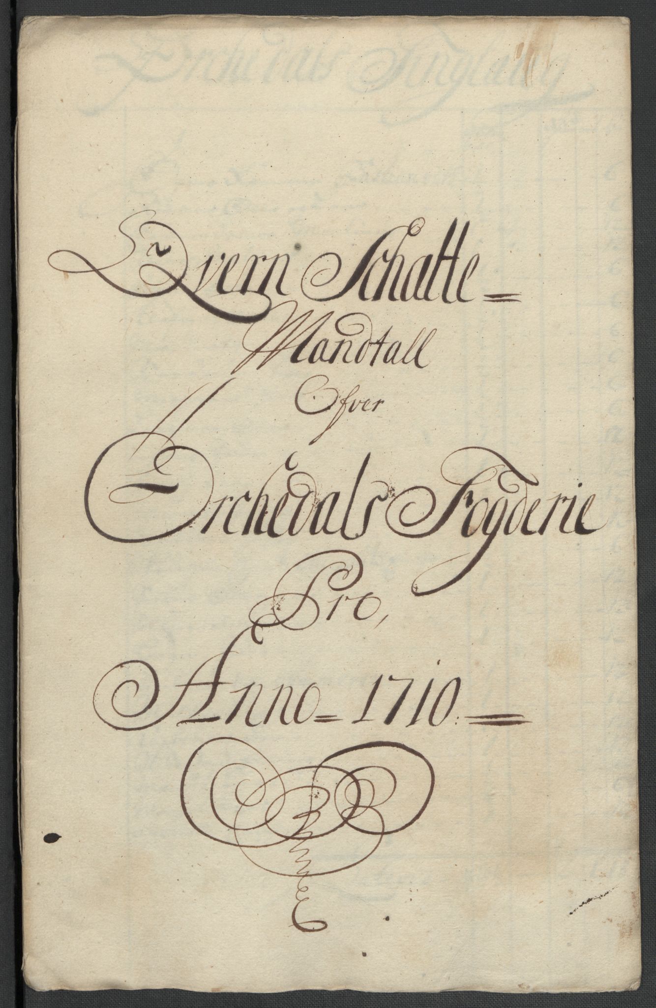 Rentekammeret inntil 1814, Reviderte regnskaper, Fogderegnskap, RA/EA-4092/R60/L3960: Fogderegnskap Orkdal og Gauldal, 1710, p. 131
