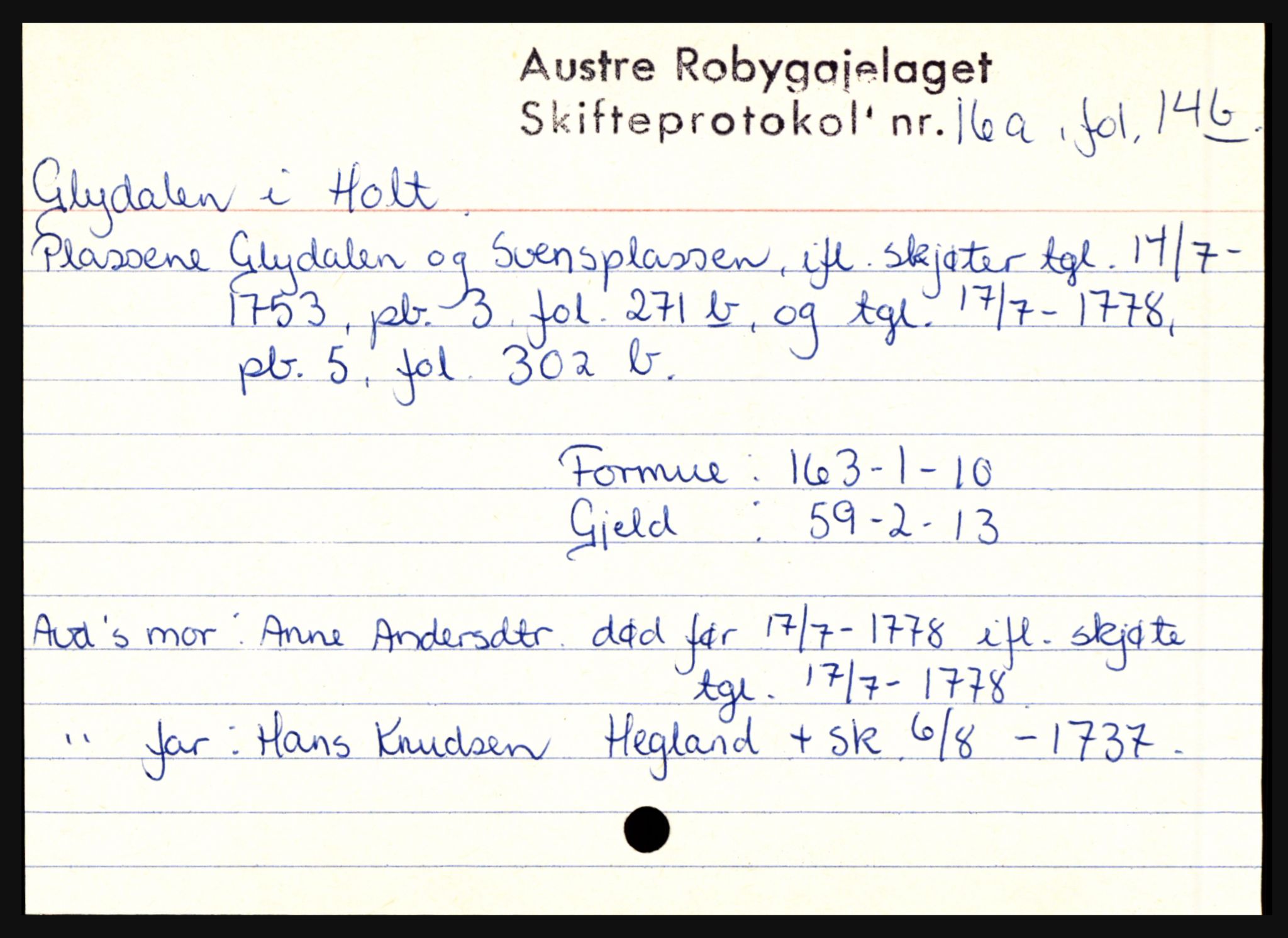 Østre Råbyggelag sorenskriveri, AV/SAK-1221-0016/H, p. 4105