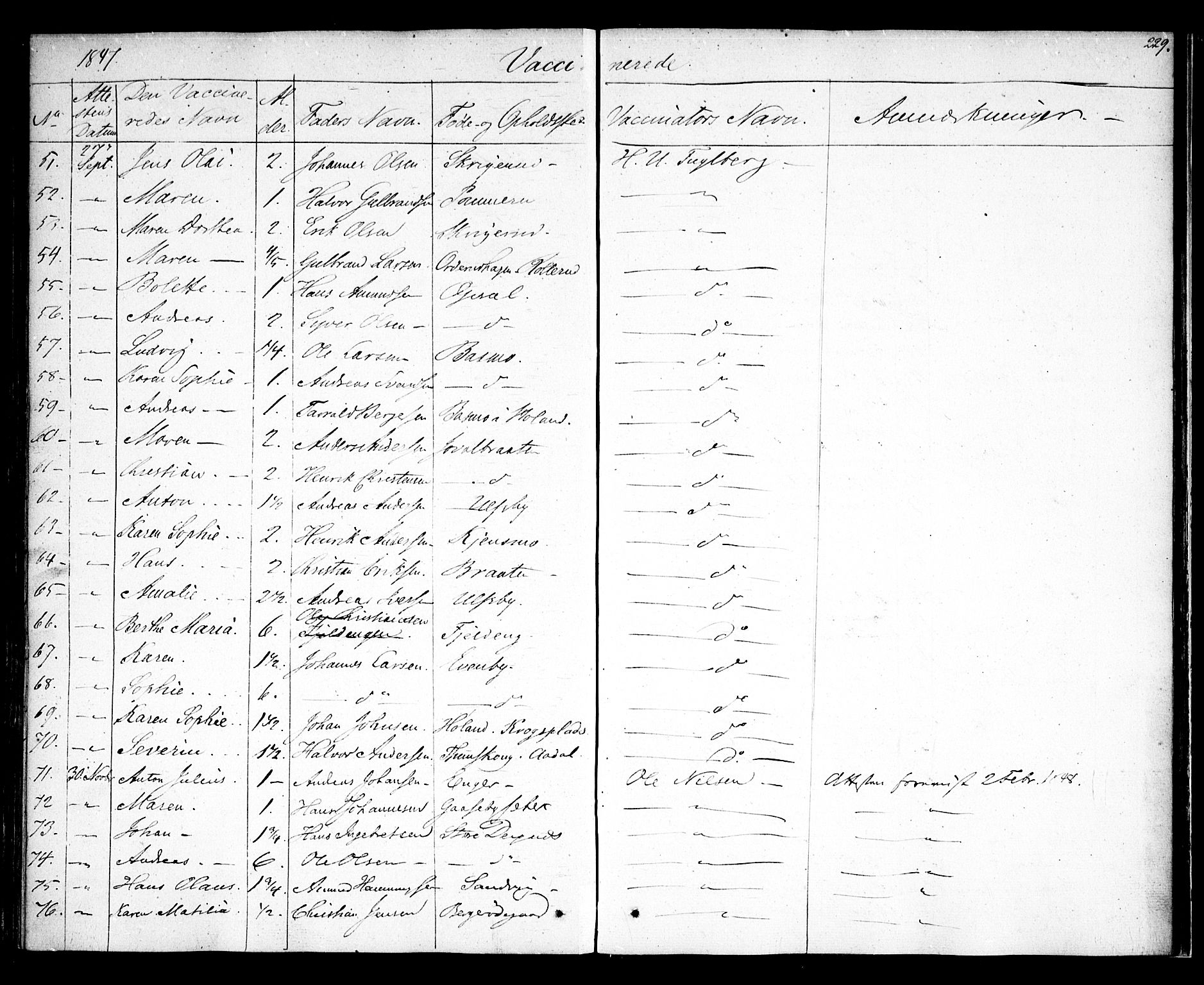 Rødenes prestekontor Kirkebøker, AV/SAO-A-2005/F/Fa/L0005: Parish register (official) no. I 5, 1838-1849, p. 229