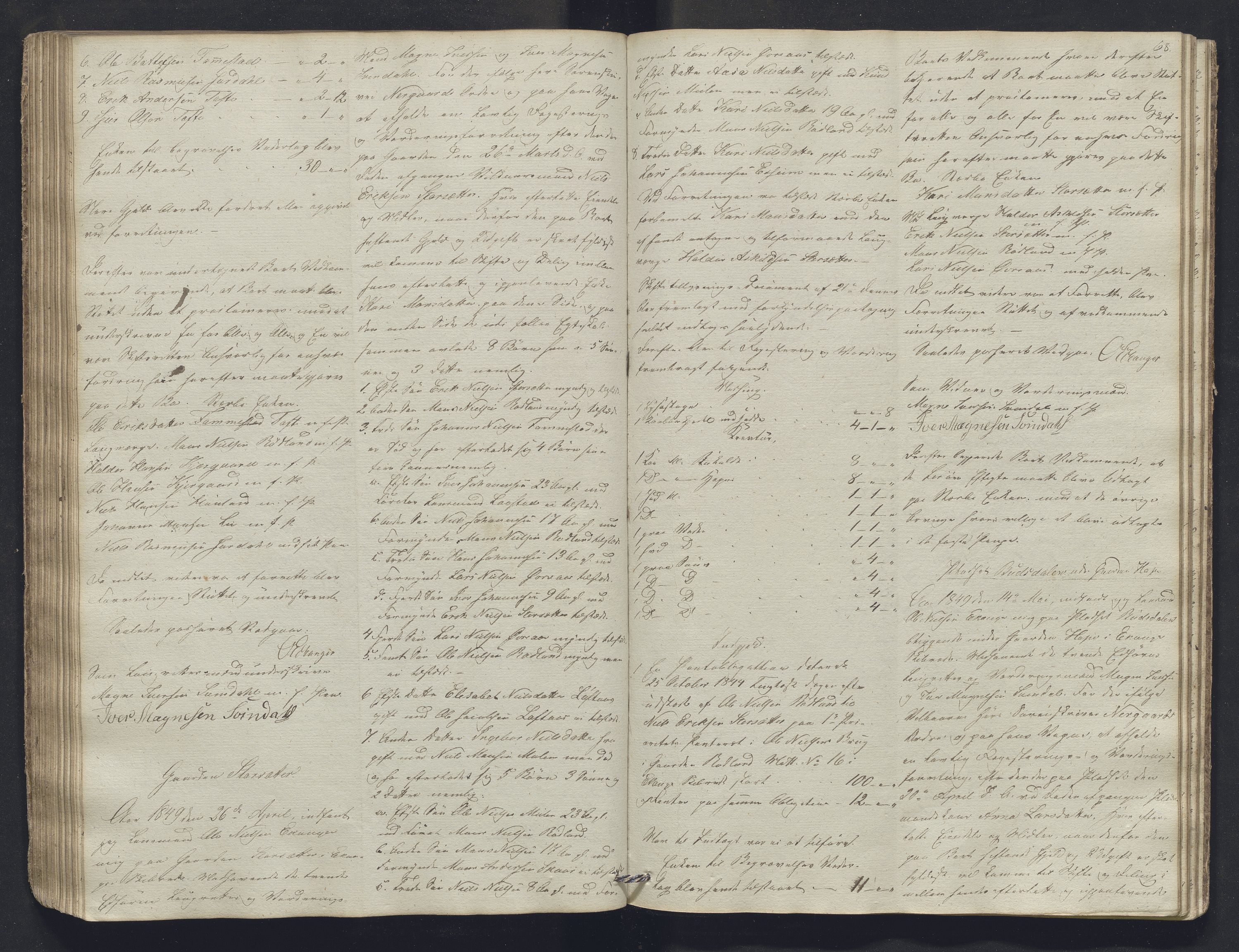 Nordhordland sorenskrivar, SAB/A-2901/1/H/Hb/L0005: Registreringsprotokollar, 1846-1850, p. 68