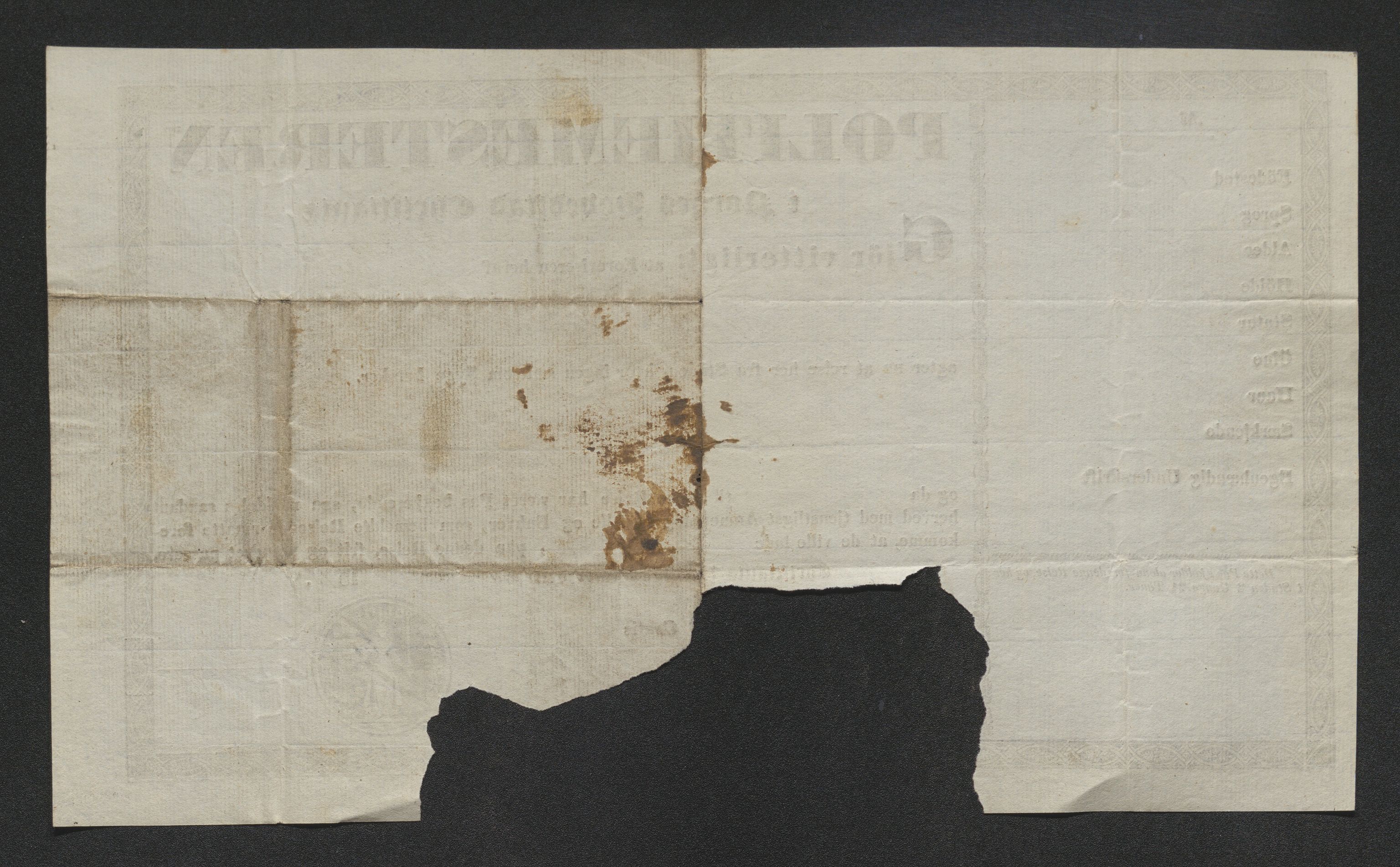 Drammen politikammer, AV/SAKO-A-623/I/Ia/Iab/L0007: Innleverte pass, 1843-1844, p. 40