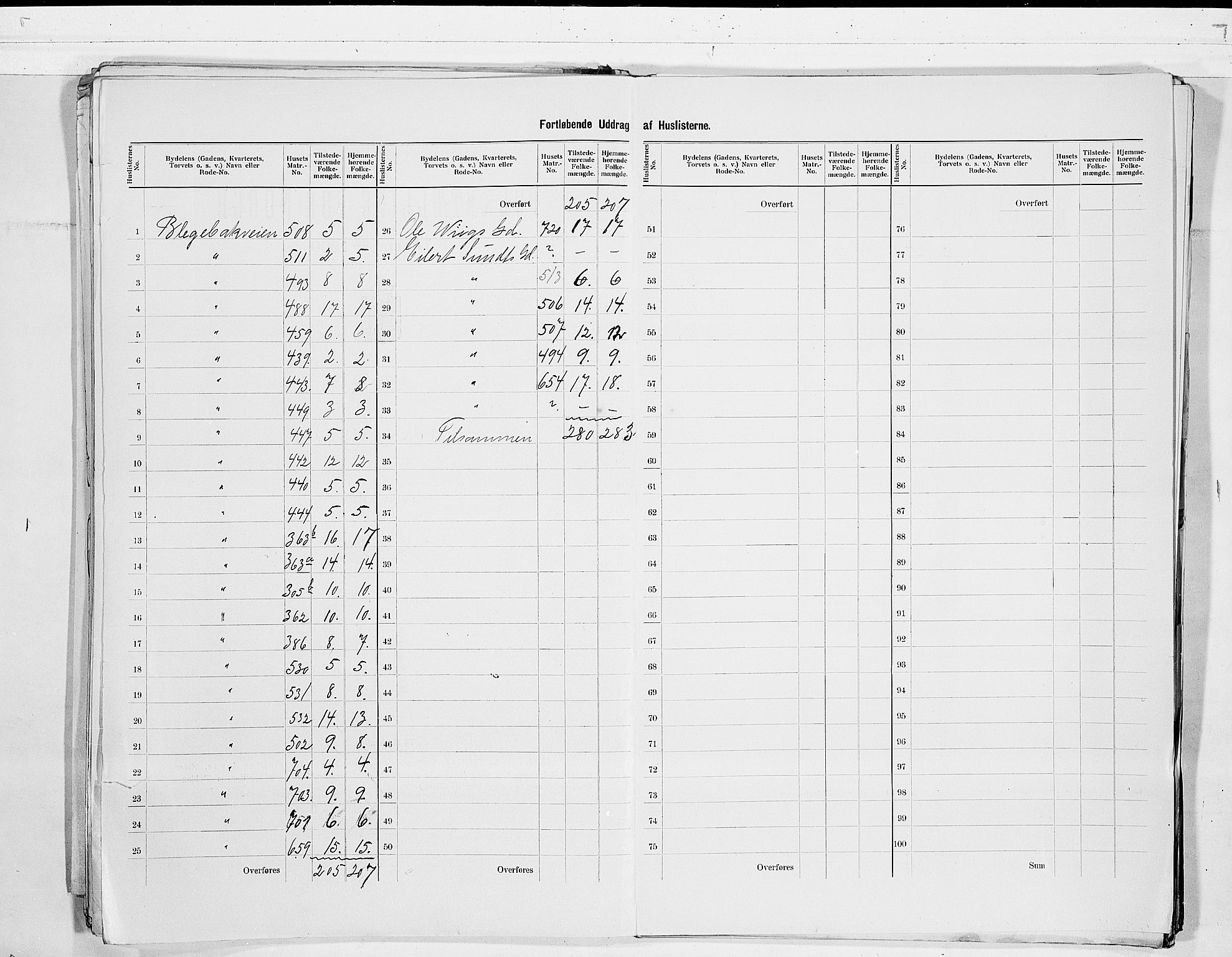 SAKO, 1900 census for Skien, 1900, p. 21