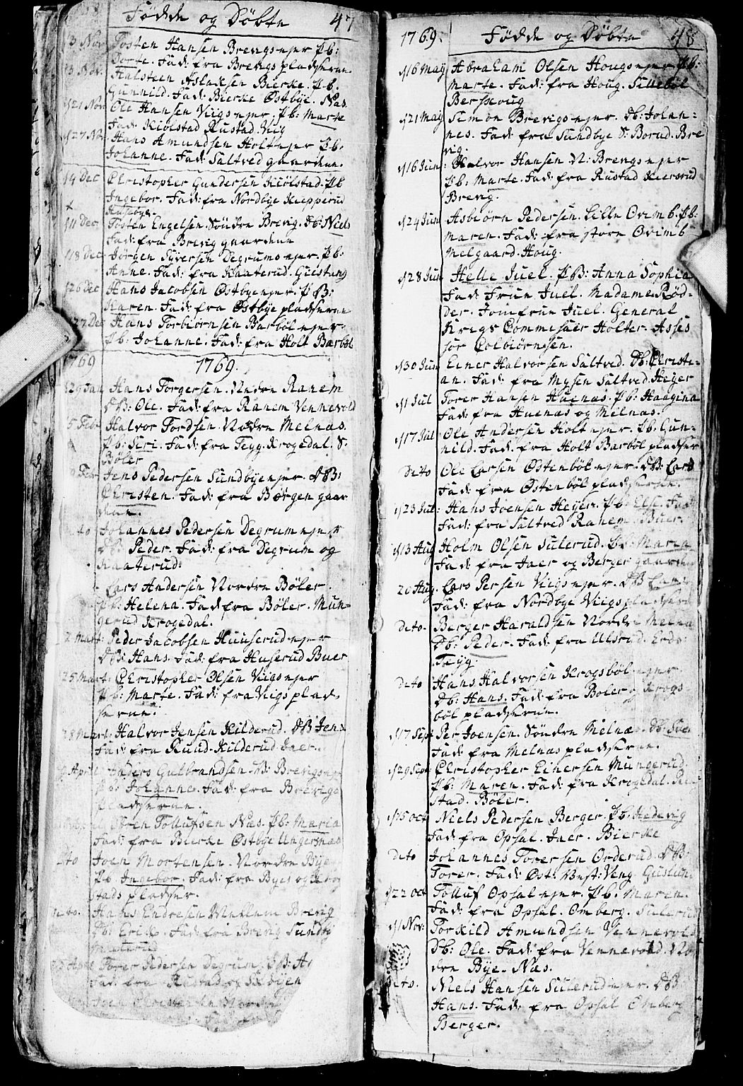 Enebakk prestekontor Kirkebøker, SAO/A-10171c/F/Fa/L0002: Parish register (official) no. I 2, 1755-1806, p. 47-48
