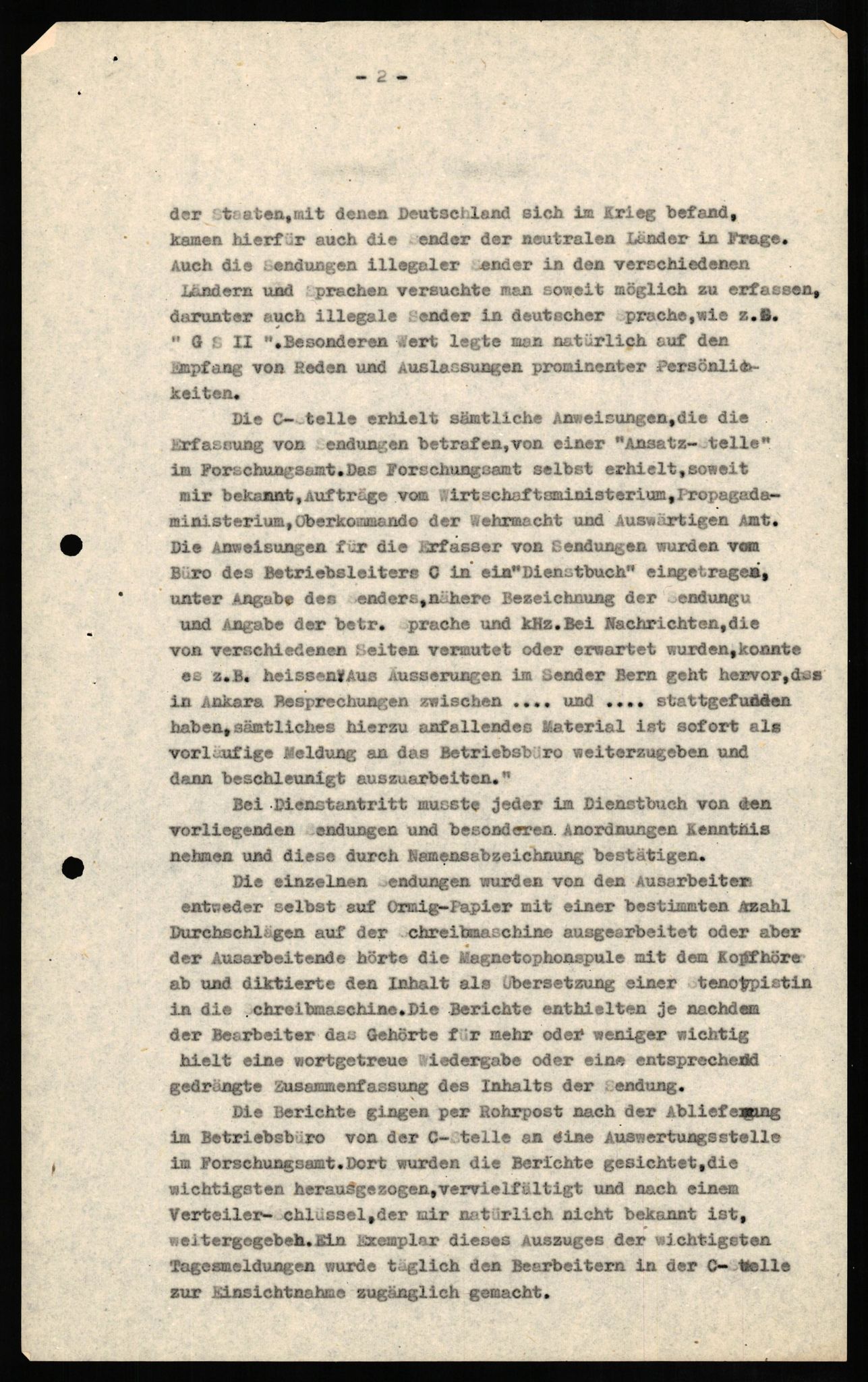 Forsvaret, Forsvarets overkommando II, AV/RA-RAFA-3915/D/Db/L0011: CI Questionaires. Tyske okkupasjonsstyrker i Norge. Tyskere., 1945-1946, p. 291