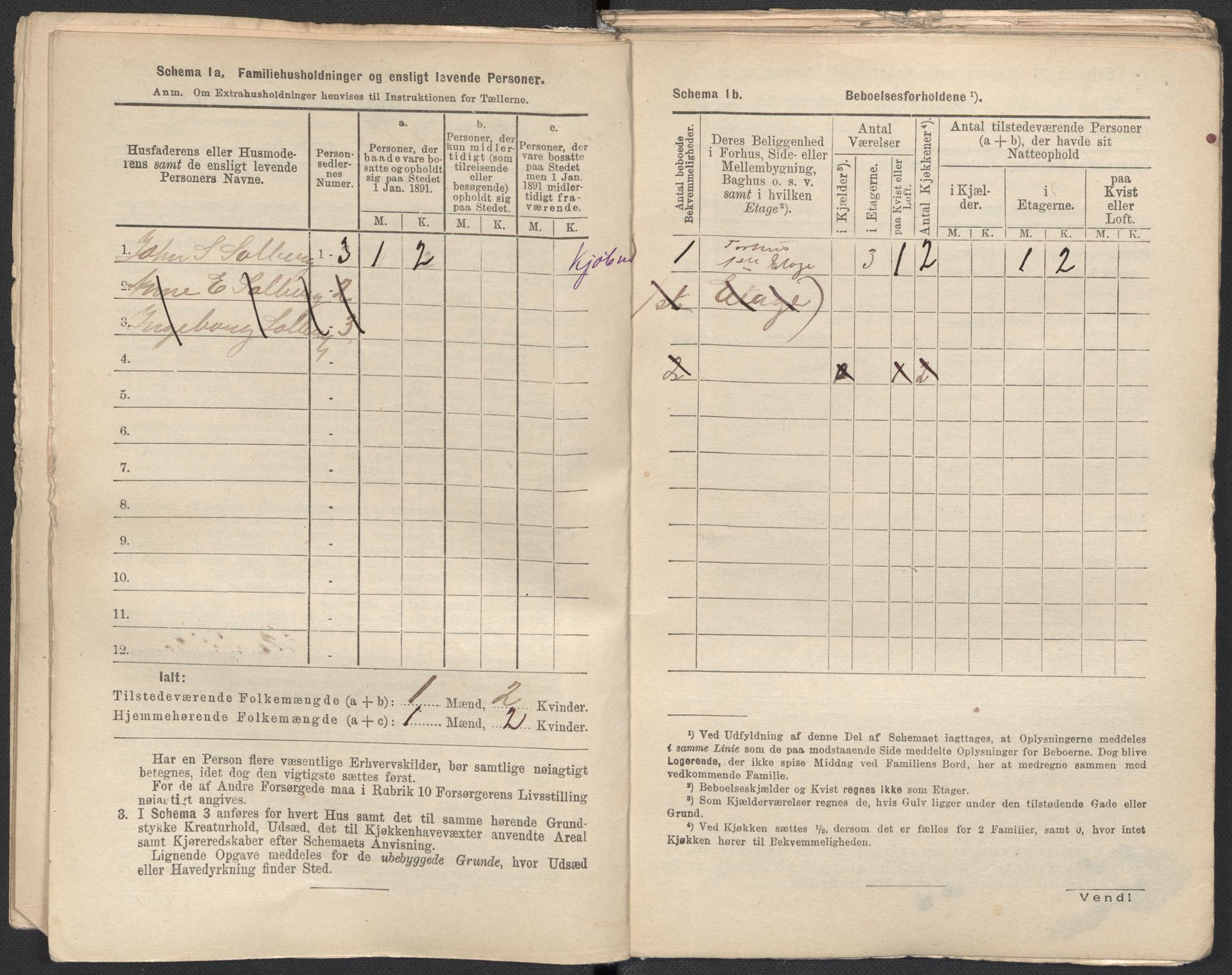 RA, 1891 Census for 1301 Bergen, 1891, p. 4429