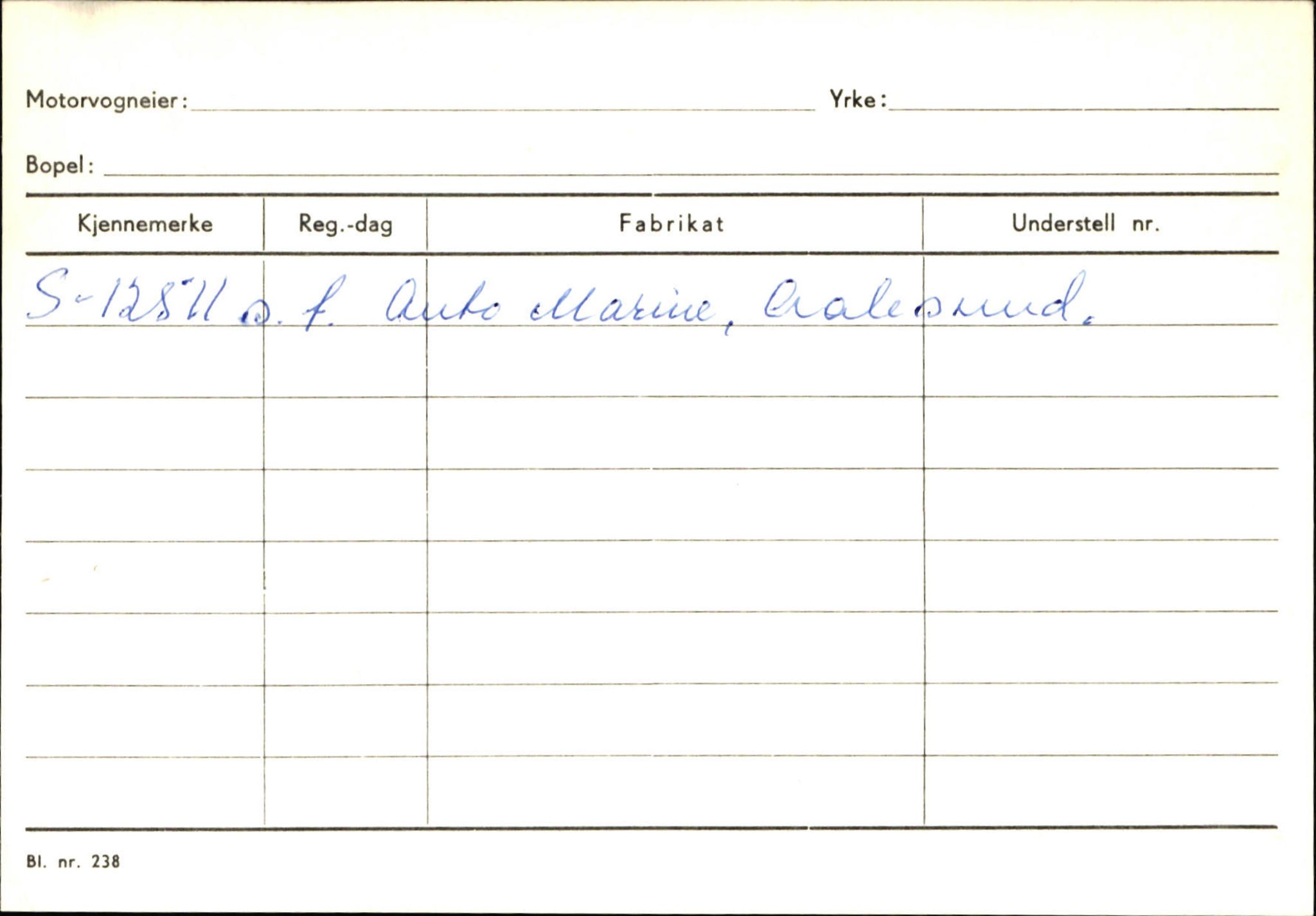 Statens vegvesen, Sogn og Fjordane vegkontor, SAB/A-5301/4/F/L0131: Eigarregister Høyanger P-Å. Stryn S-Å, 1945-1975, p. 1881