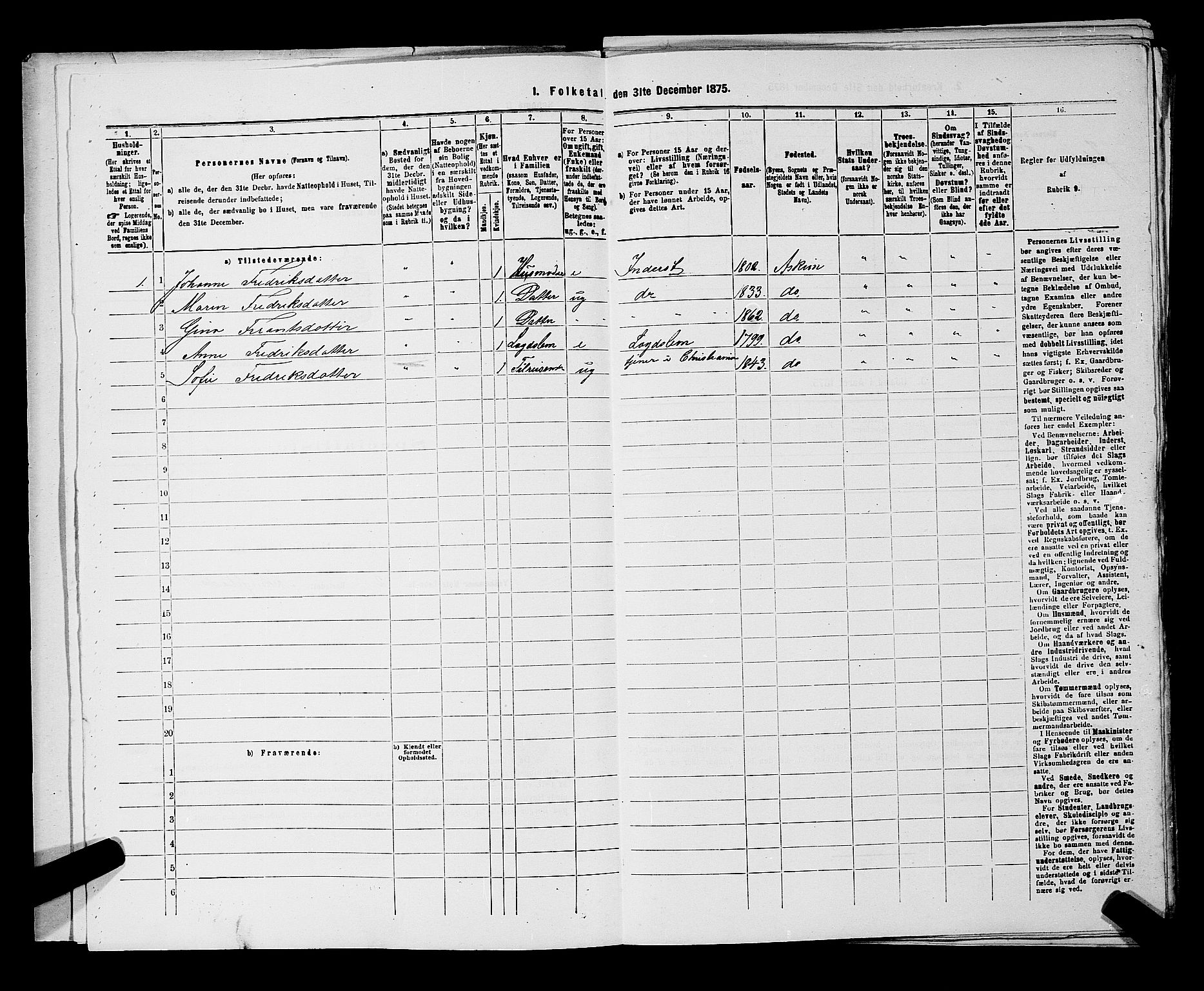 RA, 1875 census for 0124P Askim, 1875, p. 42