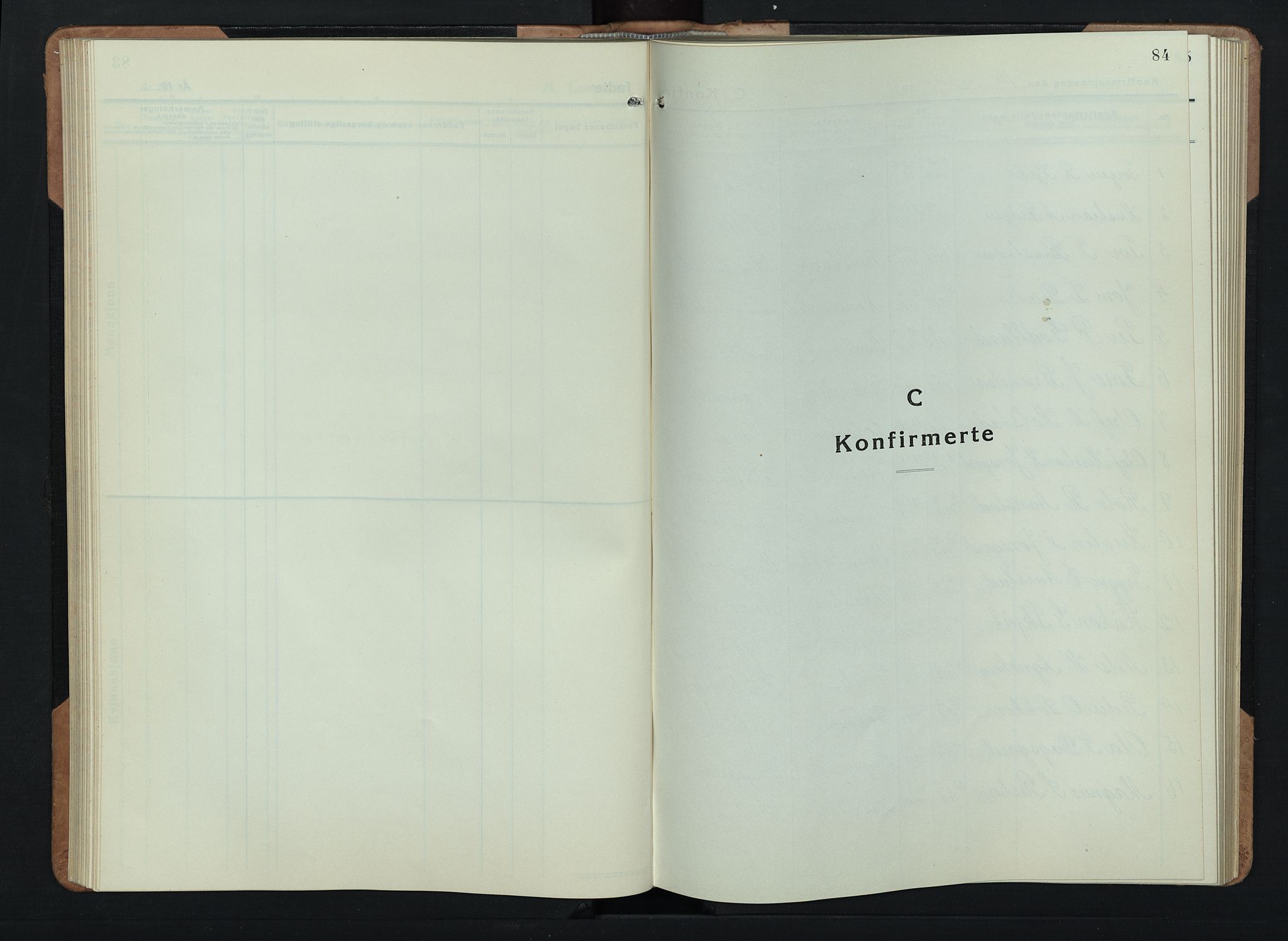 Skjåk prestekontor, AV/SAH-PREST-072/H/Ha/Hab/L0006: Parish register (copy) no. 6, 1933-1954, p. 84