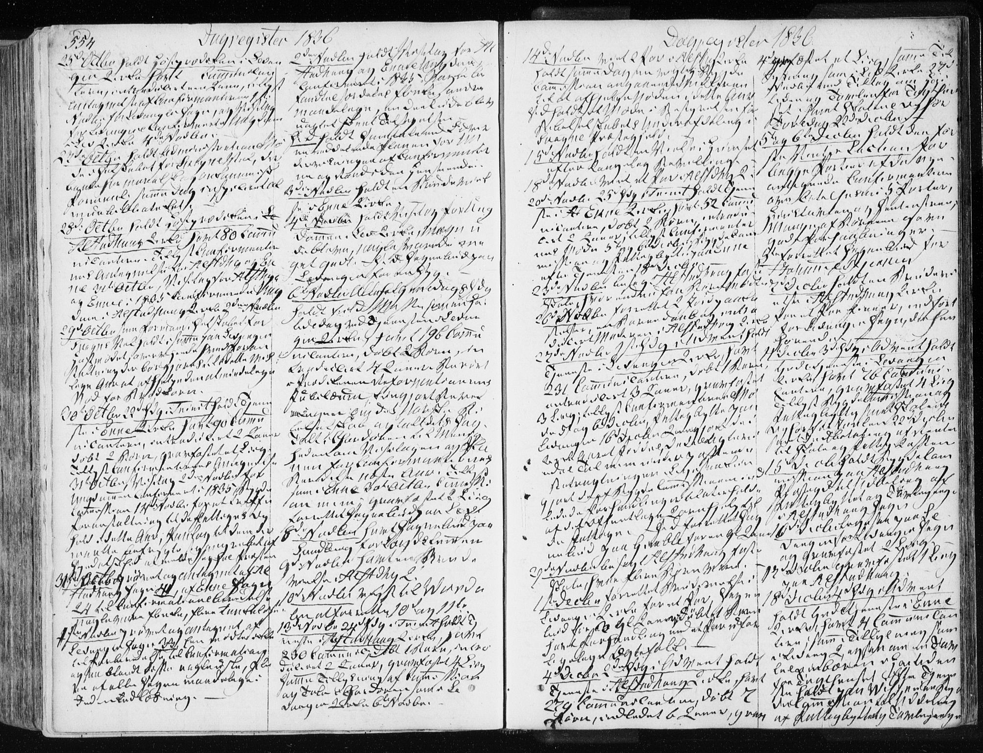 Ministerialprotokoller, klokkerbøker og fødselsregistre - Nord-Trøndelag, AV/SAT-A-1458/717/L0154: Parish register (official) no. 717A06 /1, 1836-1849, p. 554