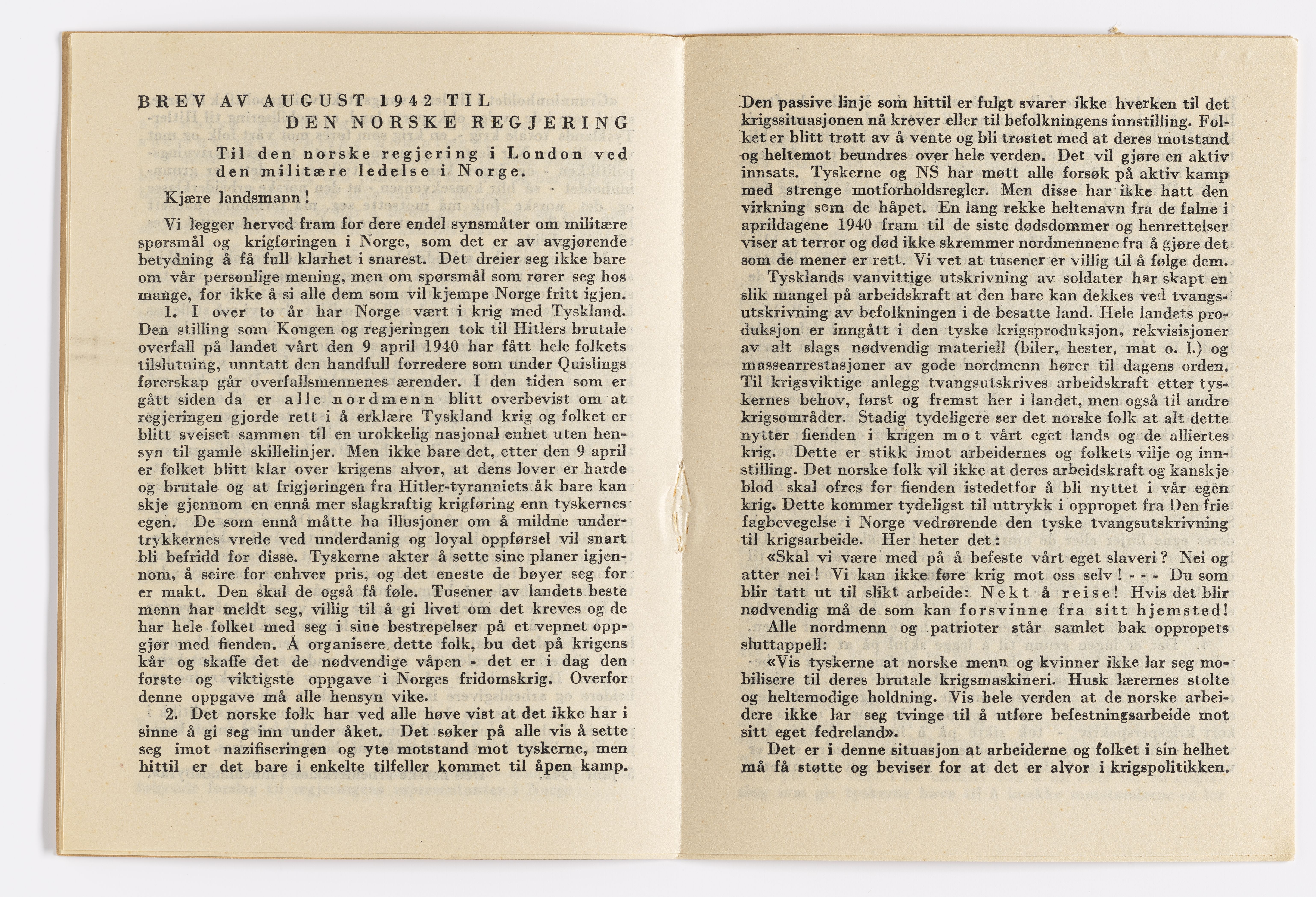 Thomas Rønnow, AFM/GRI-1014/Z/Za/L0001/0004: Pampletter og avis / Den norske arbeidsklassens innenlandsbyrå, 1943-1944