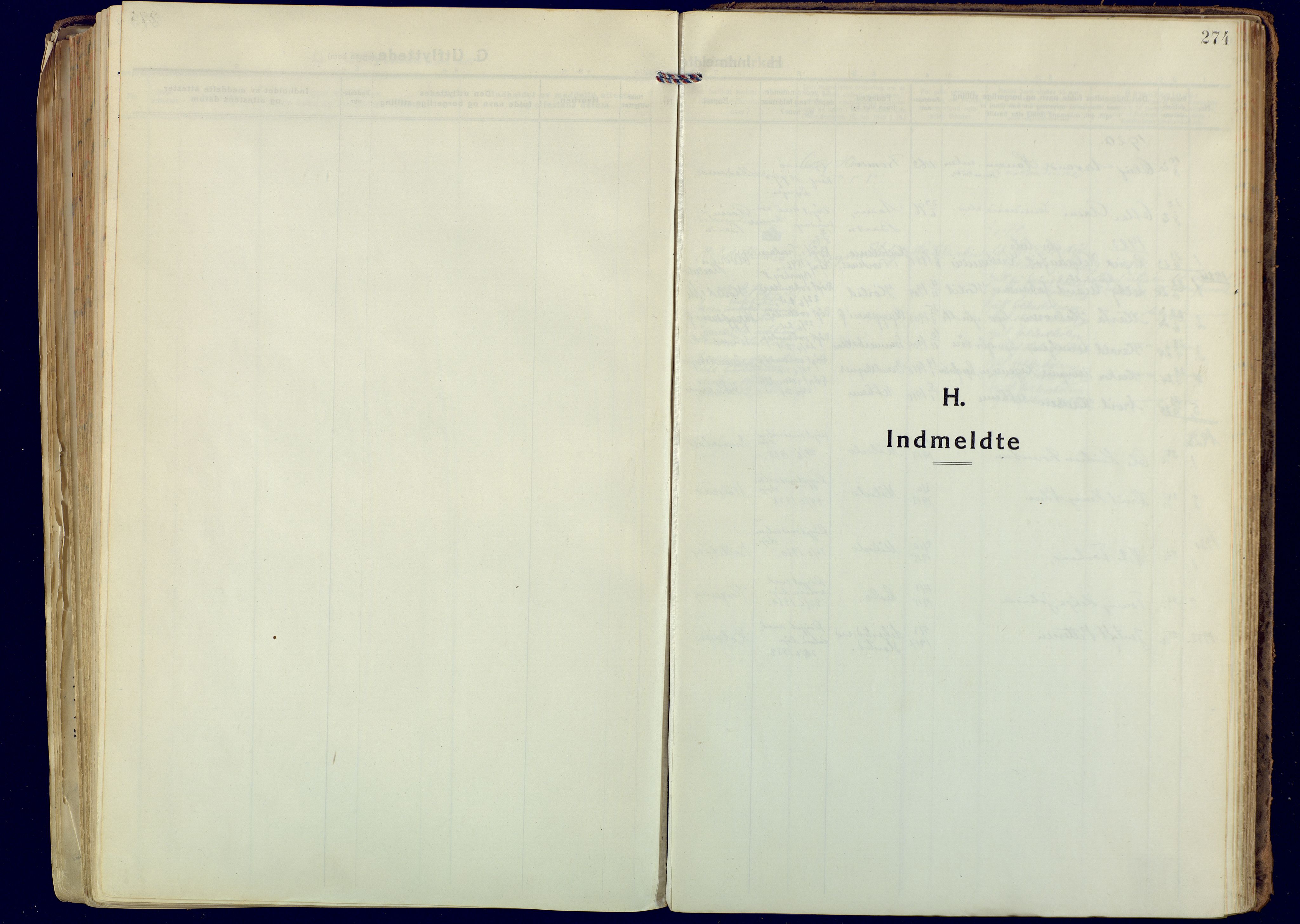 Målselv sokneprestembete, SATØ/S-1311/G/Ga/Gaa/L0014kirke: Parish register (official) no. 14, 1919-1932, p. 274