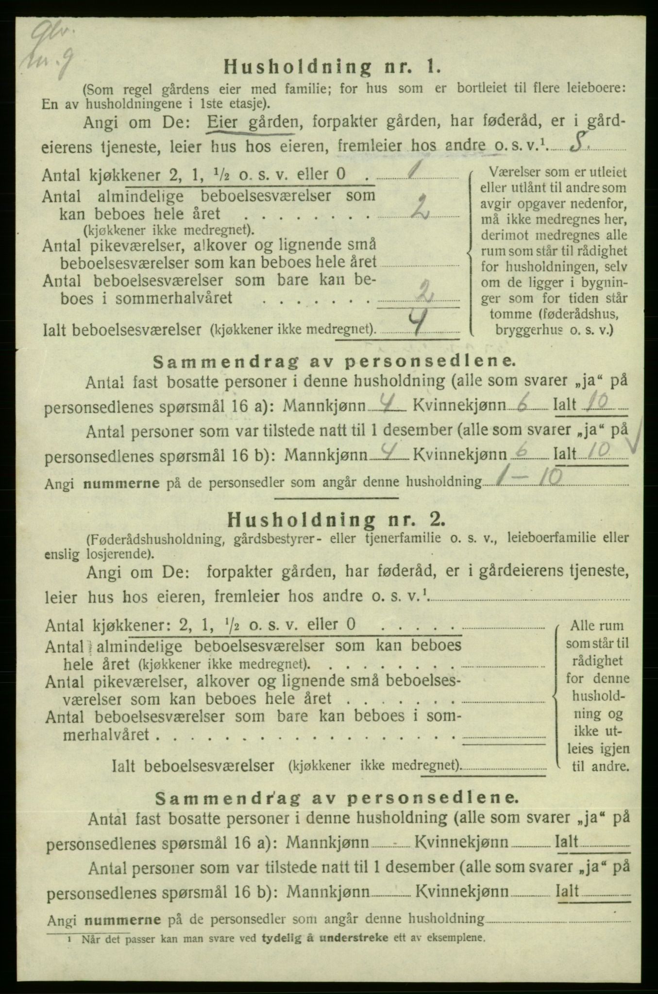 SAB, 1920 census for Skånevik, 1920, p. 2248