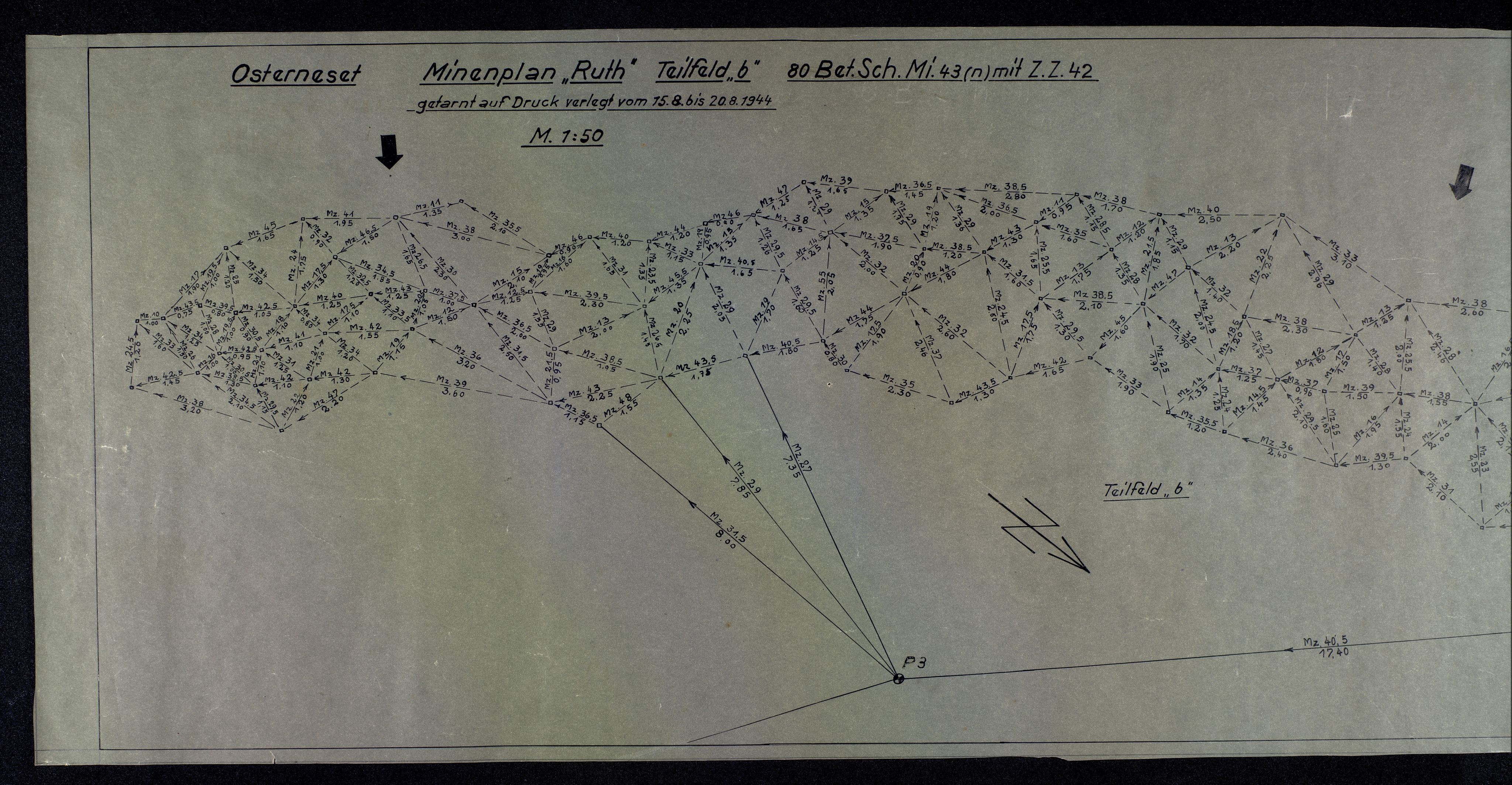 Distriktskommando Vestlandet - DKV, AV/SAB-A-100376/018/T/Ta/Tab/Taba/L0001: Kart 1-925, 1942-1945, p. 54