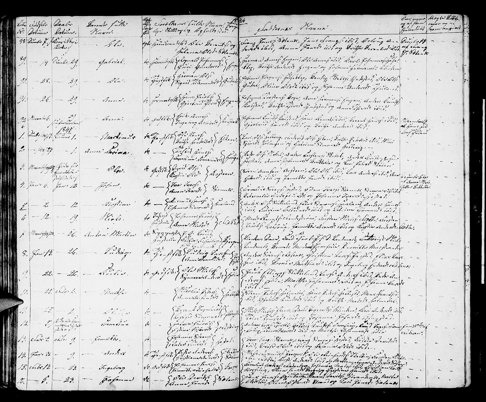 Fjaler sokneprestembete, SAB/A-79801/H/Hab/Haba/L0001: Parish register (copy) no. A 1, 1836-1846, p. 78
