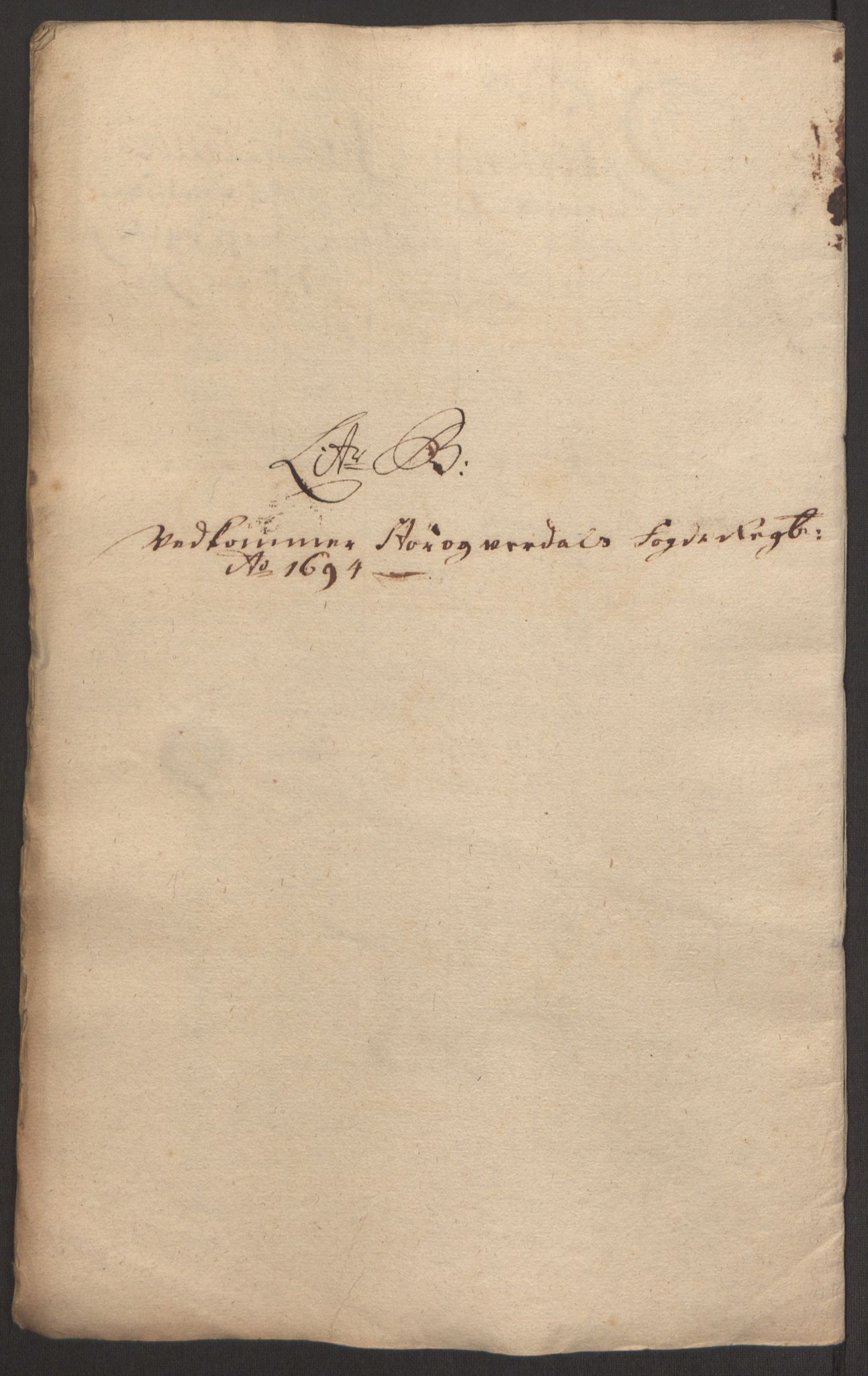 Rentekammeret inntil 1814, Reviderte regnskaper, Fogderegnskap, RA/EA-4092/R62/L4186: Fogderegnskap Stjørdal og Verdal, 1693-1694, p. 194