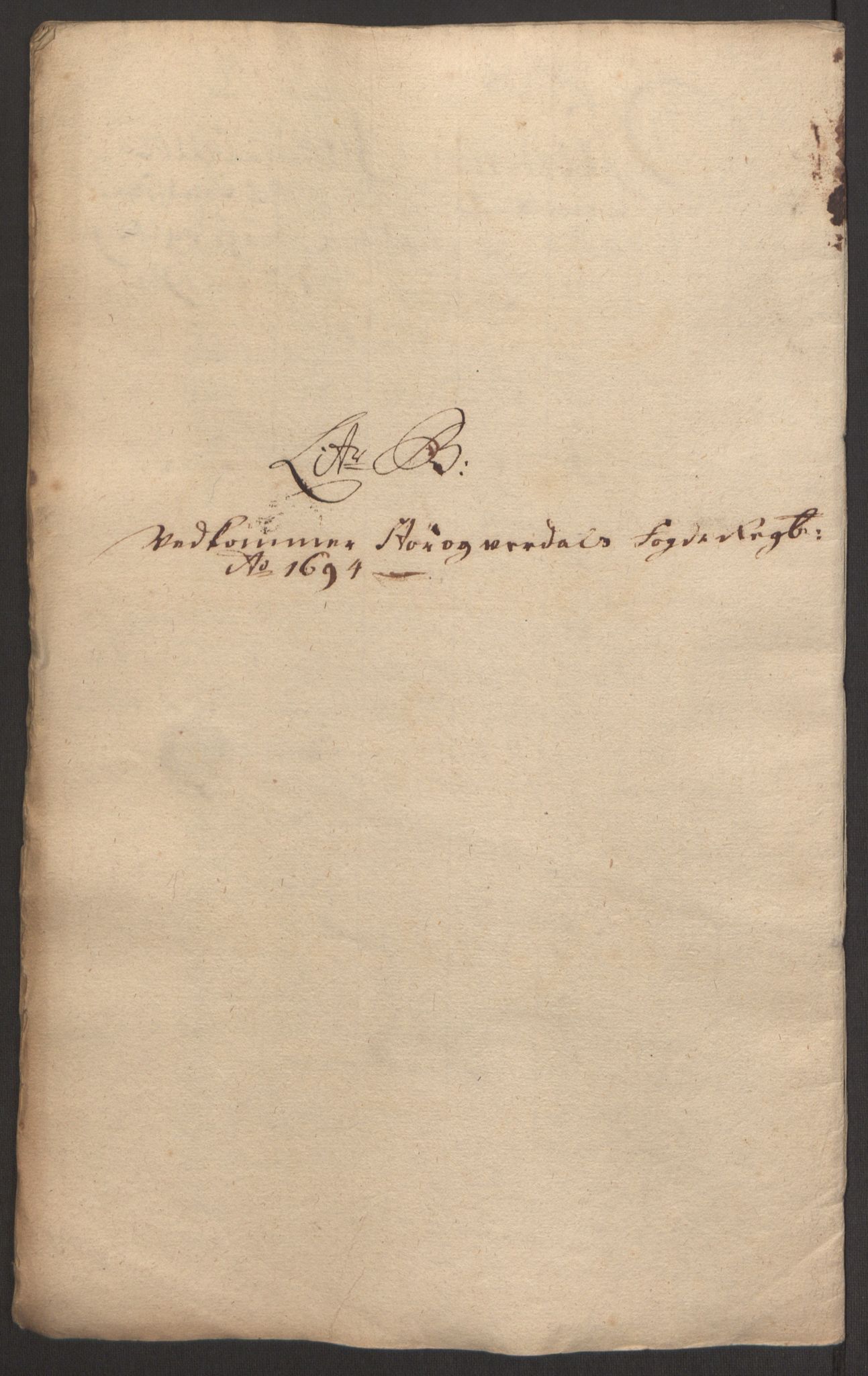 Rentekammeret inntil 1814, Reviderte regnskaper, Fogderegnskap, AV/RA-EA-4092/R62/L4186: Fogderegnskap Stjørdal og Verdal, 1693-1694, p. 194